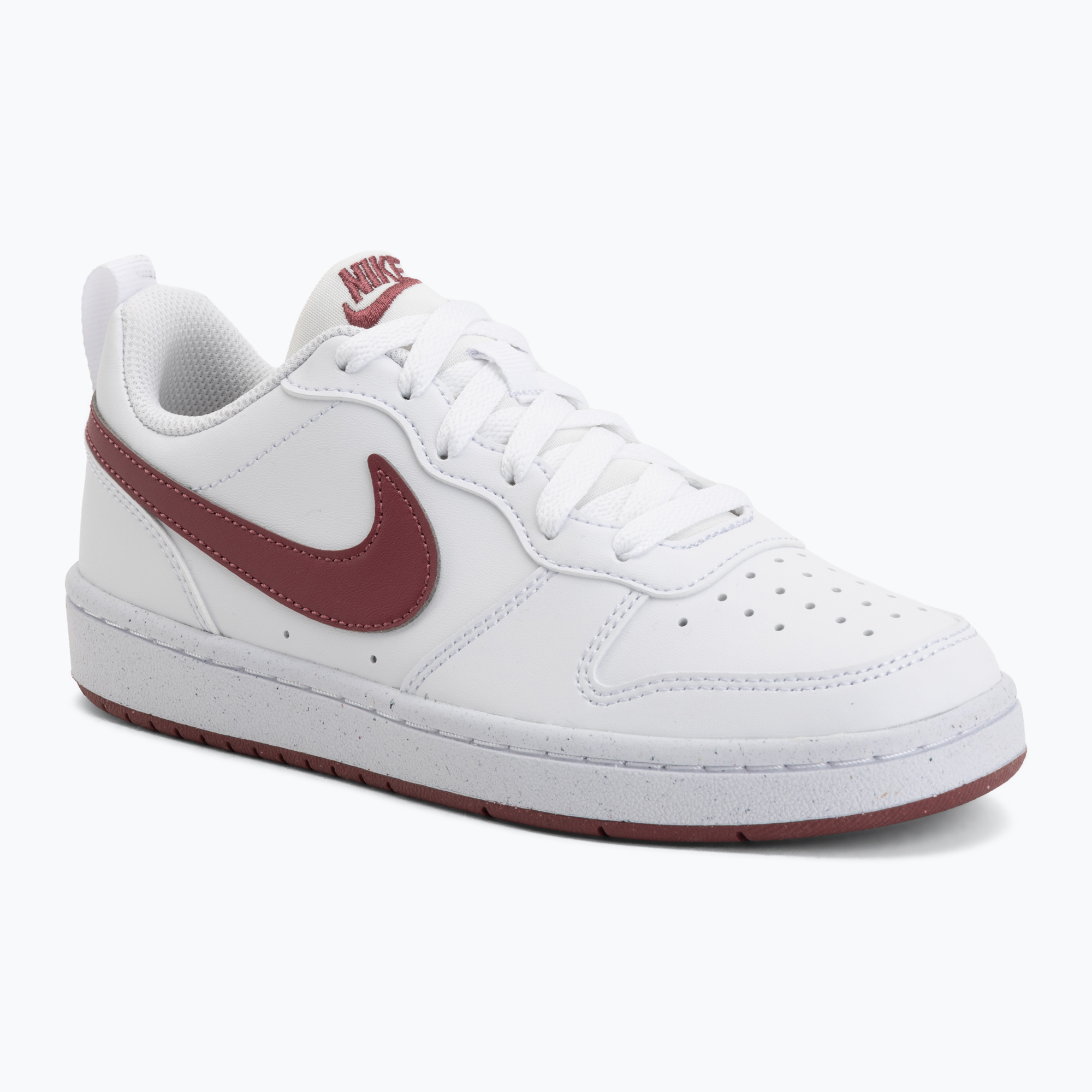 Buty dziecięce Nike Court Borough Low Recraft white/pink smoke 