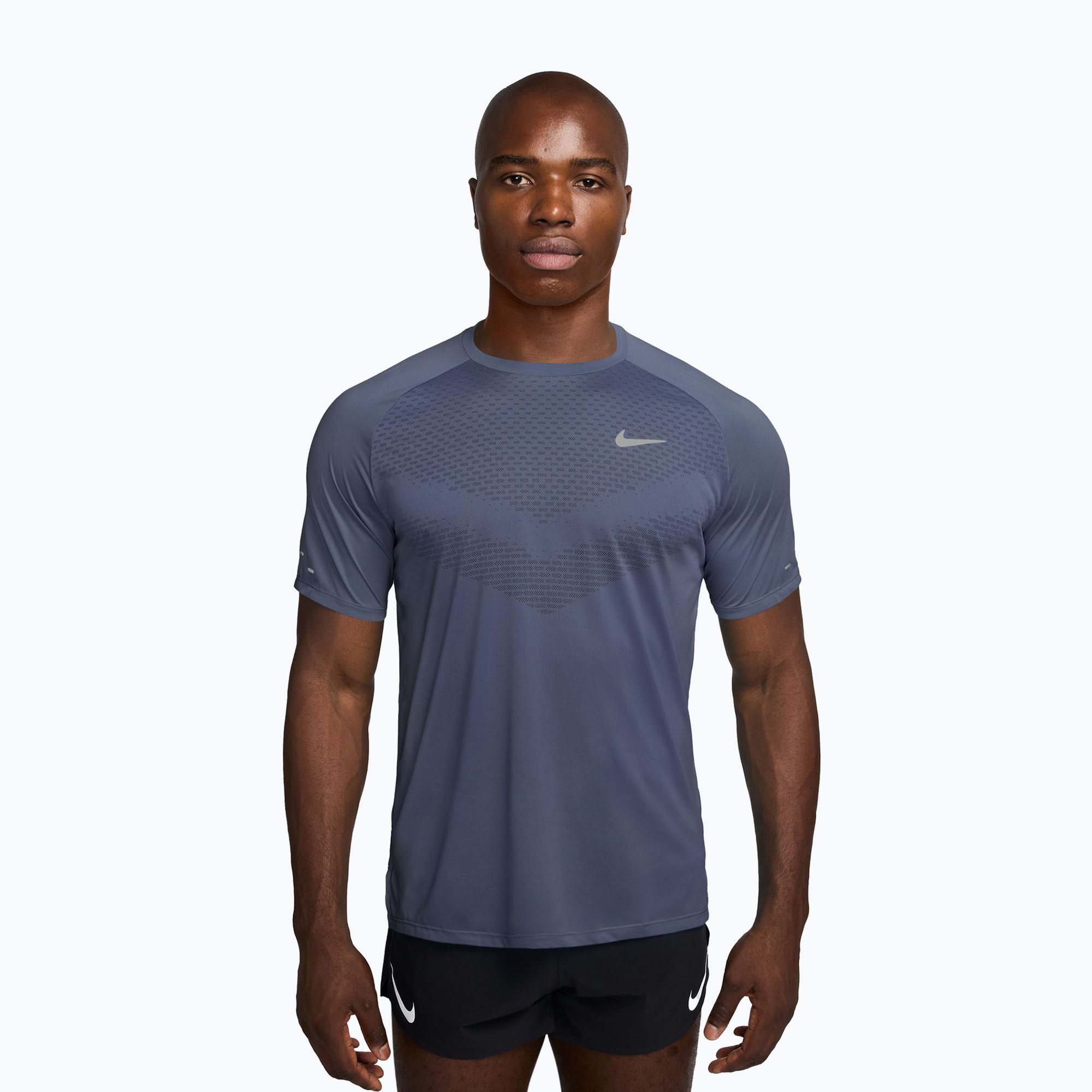 Koszulka do biegania męska Nike Stride diffused blue 
