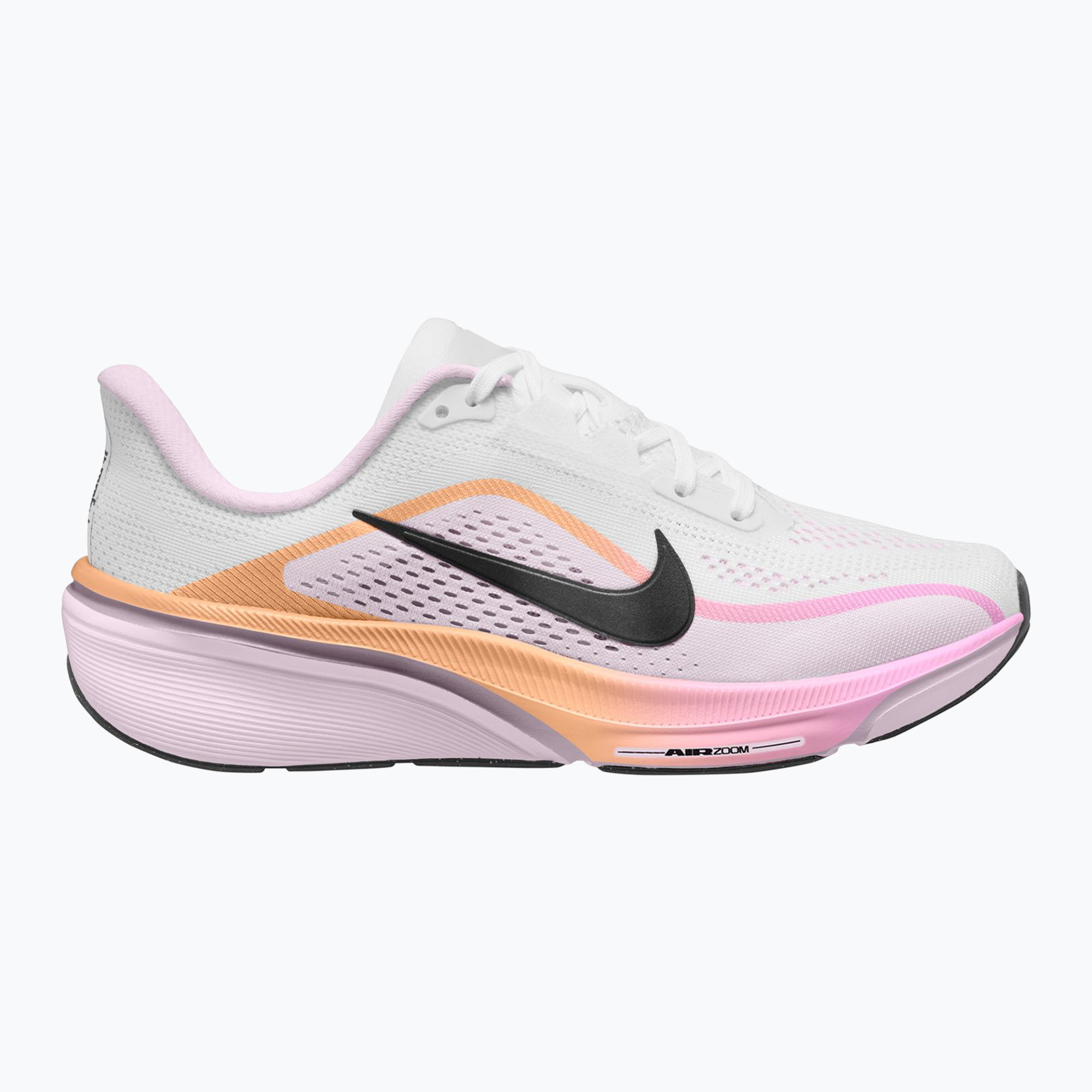 Buty do biegania dziecięce Nike Pegasus 42 white/bleached lilac/sunset haze/black 