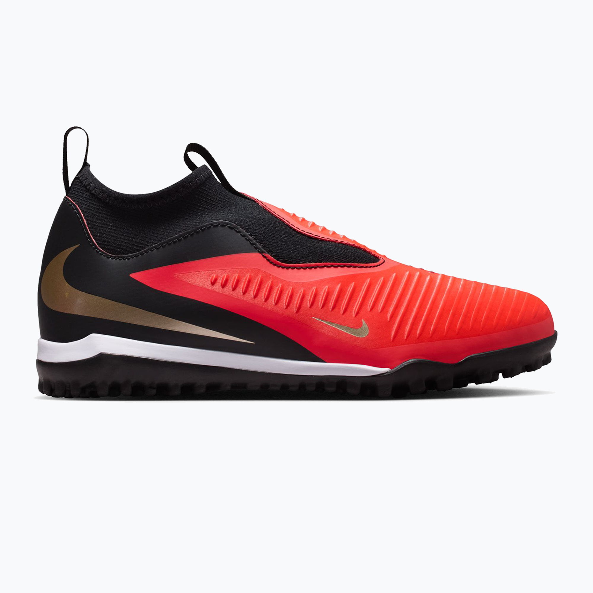 Încălțăminte de fotbal pentru copii Nike Jr. Phantom 6 High Academy bright crimson/bright crimson/black