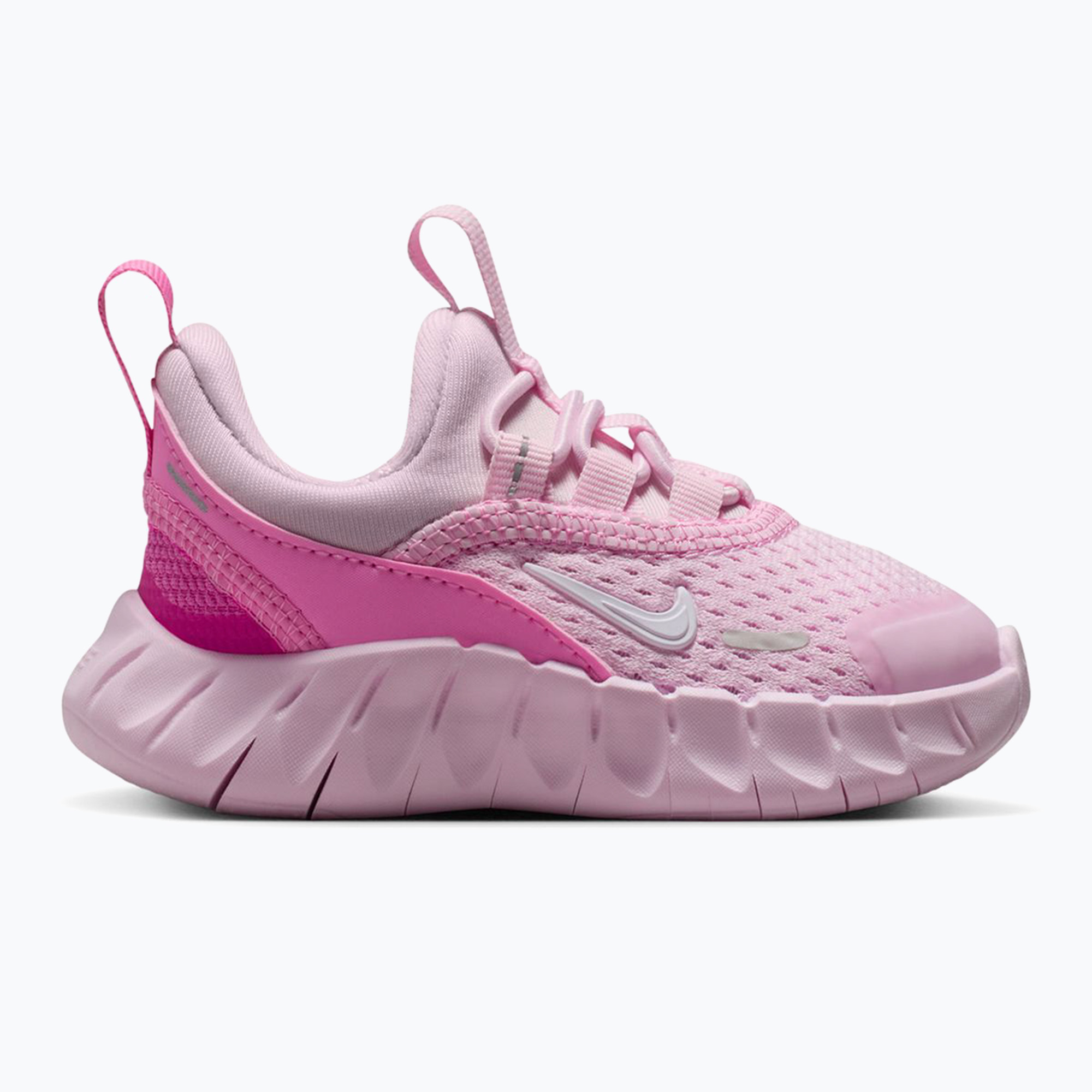 Детски обувки Nike Free Ride pink rise/playful pink/white