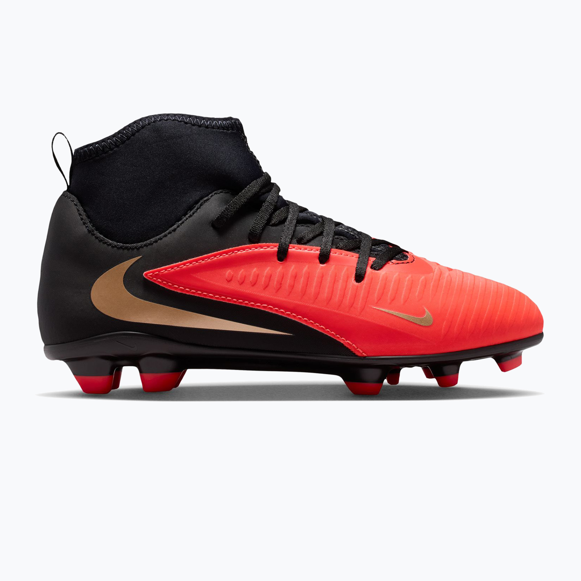 Încălțăminte de fotbal pentru bărbați Nike Jr. Phantom 6 High Club bright crimson/bright crimson/black