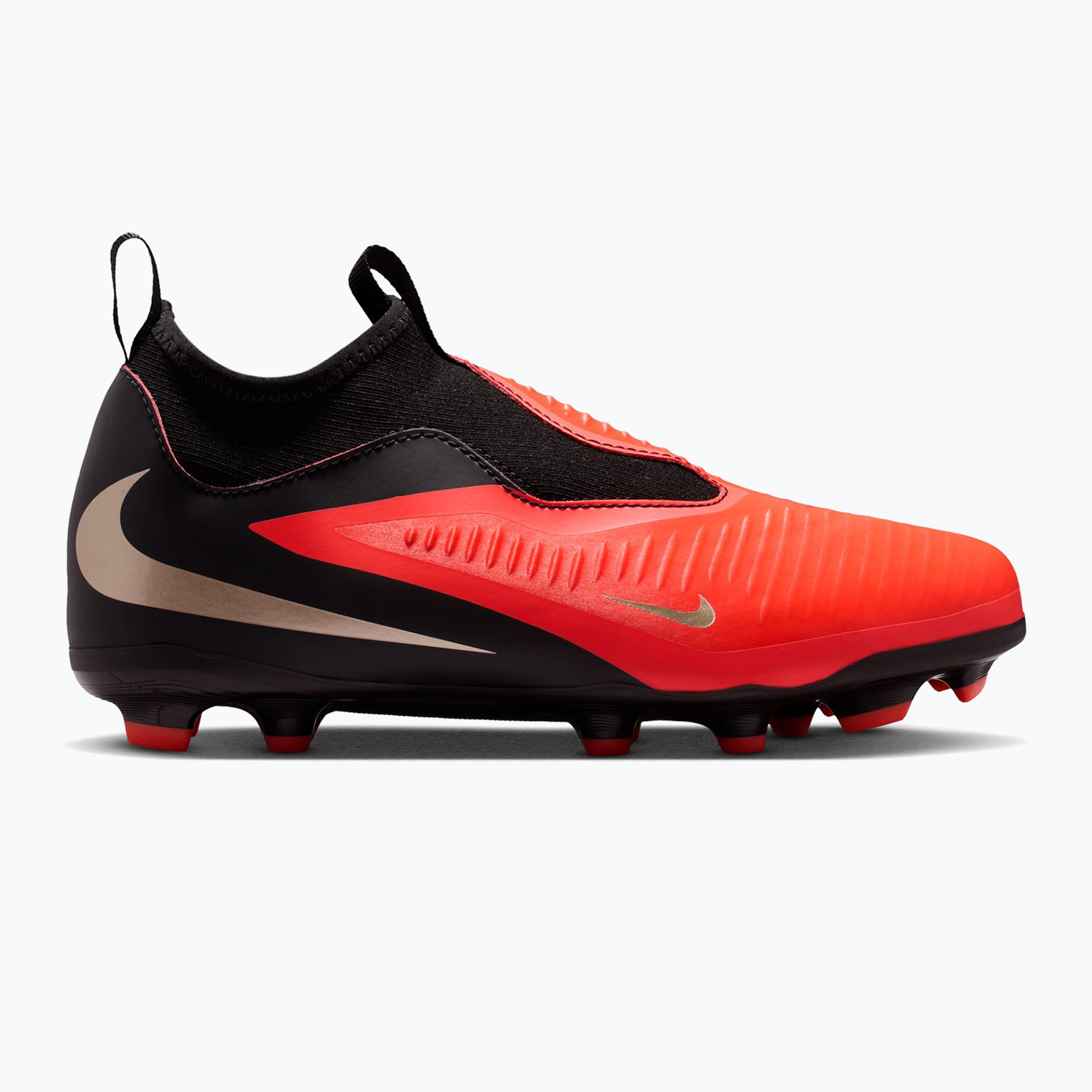 Încălțăminte de fotbal pentru copii Nike Jr. Phantom 6 High Academy Bright Crimson/Bright Crimson/Black