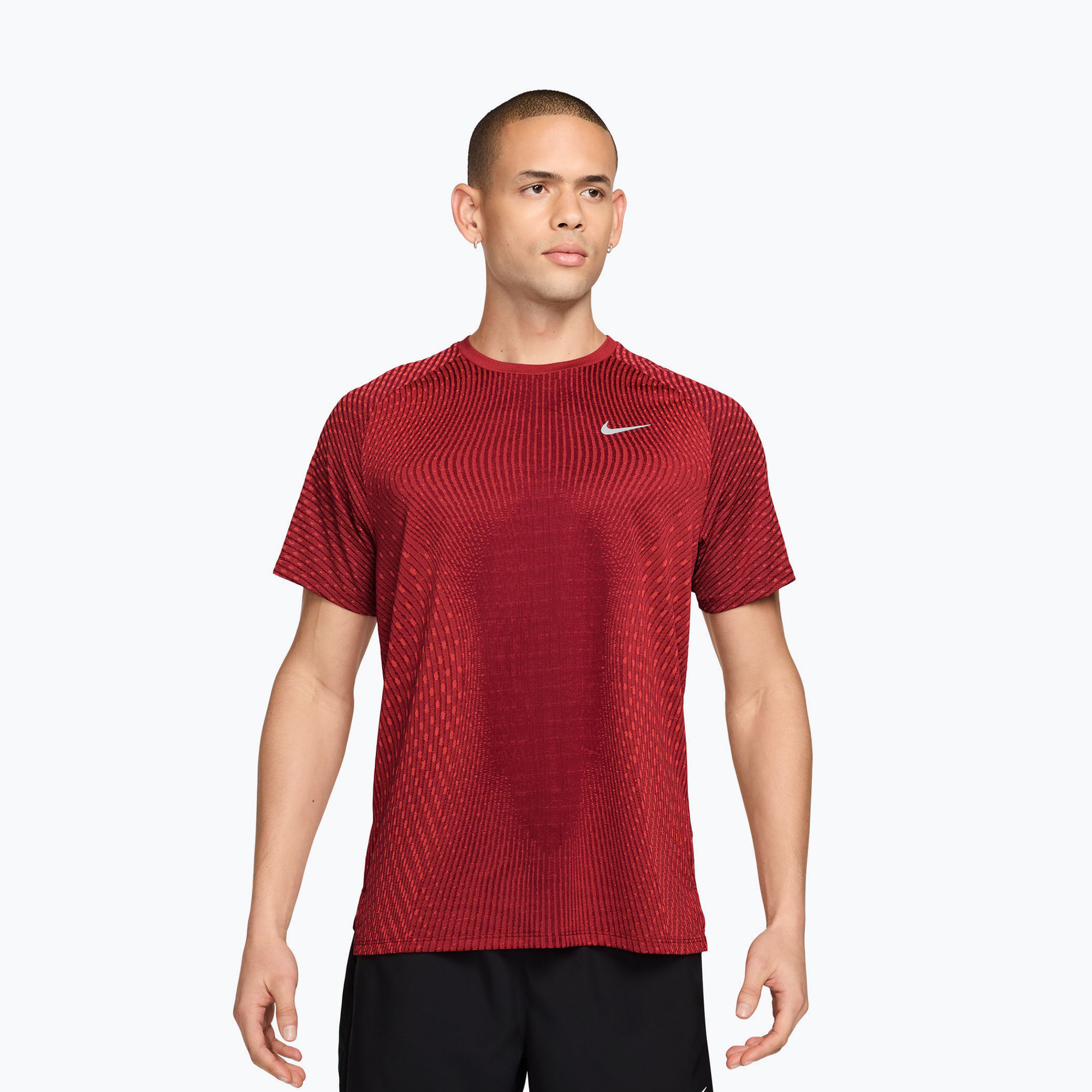 Tricou de alergare pentru bărbați Nike Stride tough red/bright crimson