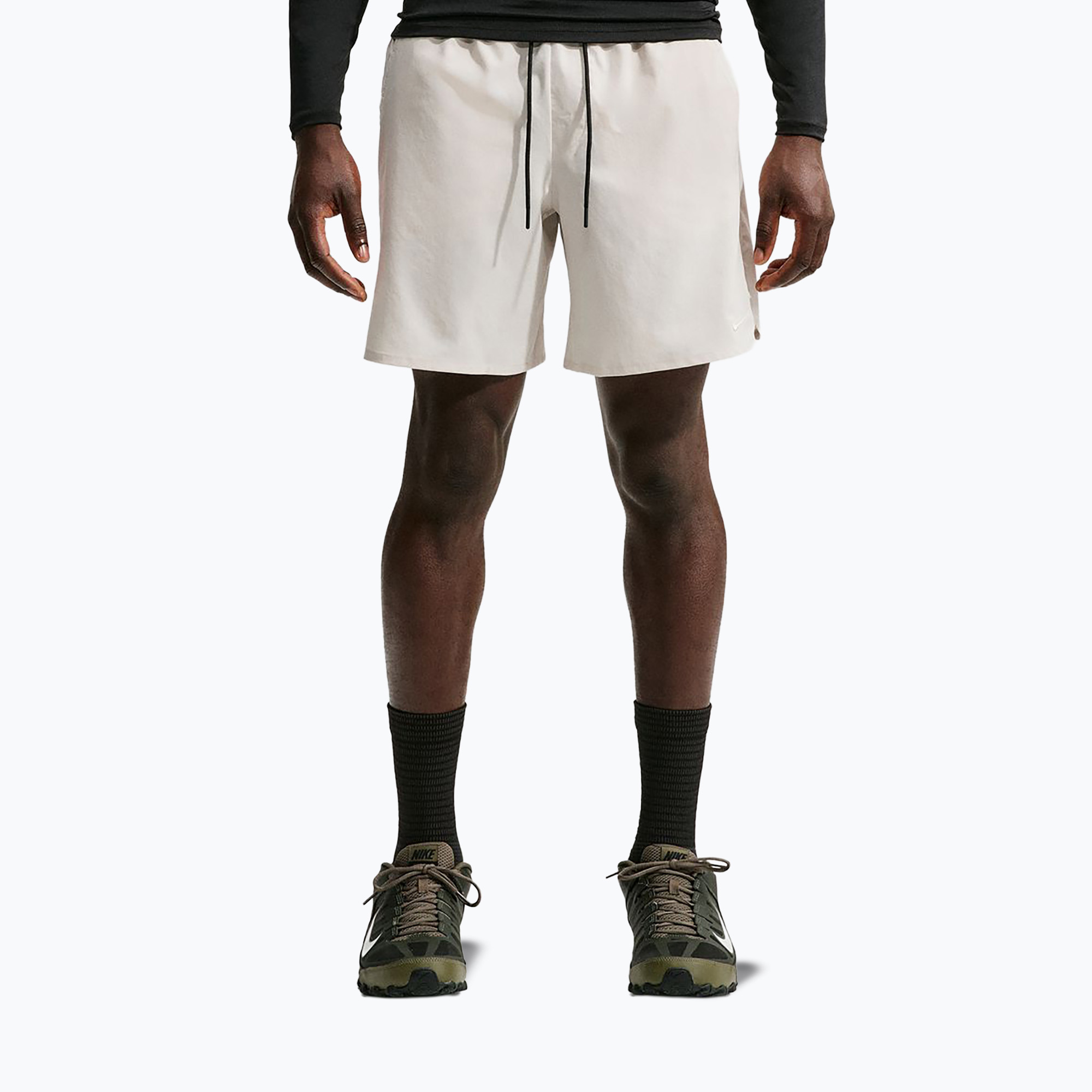 Spodenki treningowe męskie Nike Unlimited light orewood brown/black/light orewood brown 