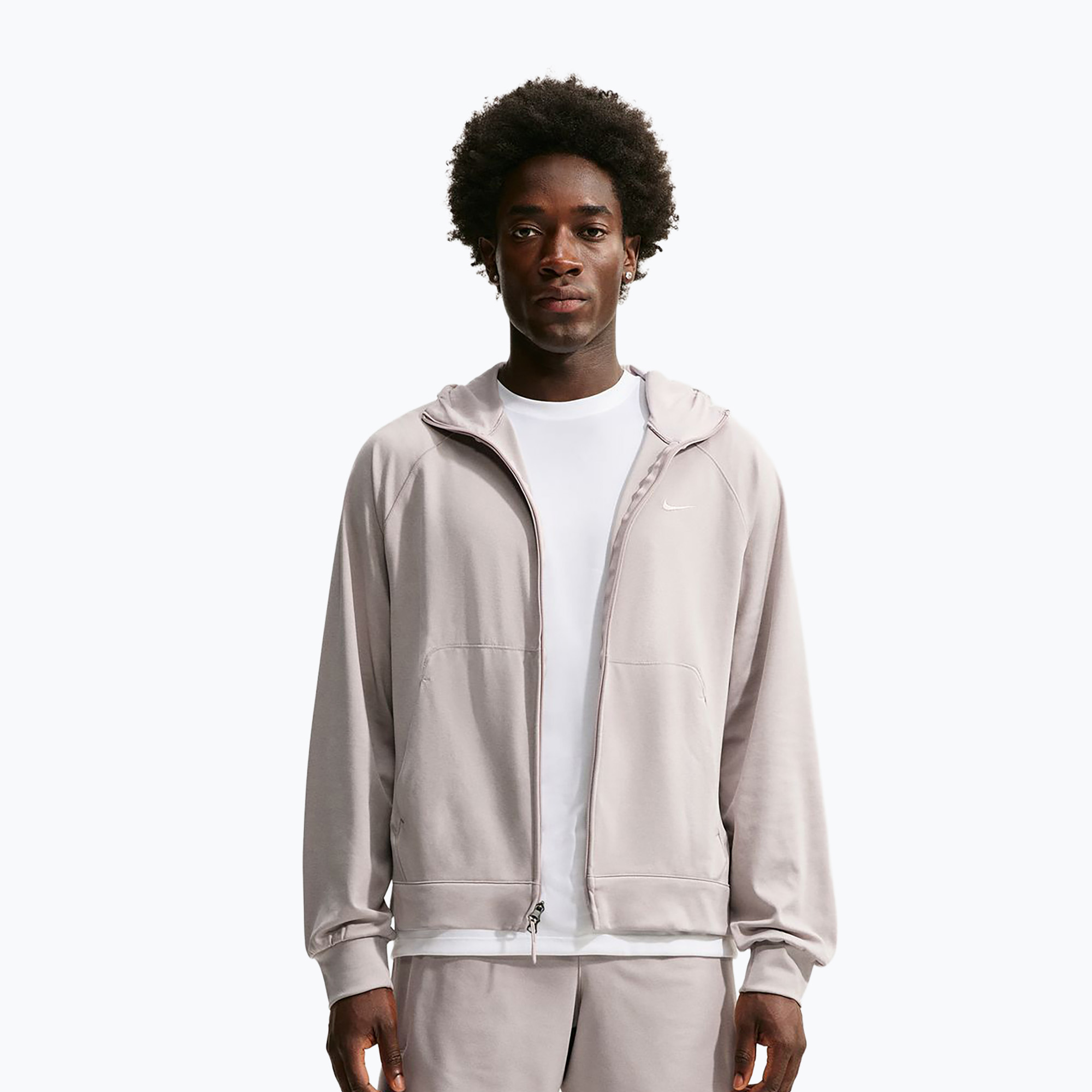 Мъжки суитшърт за тренировка Nike Primary NanoKnit moon particle/college grey/moon particle
