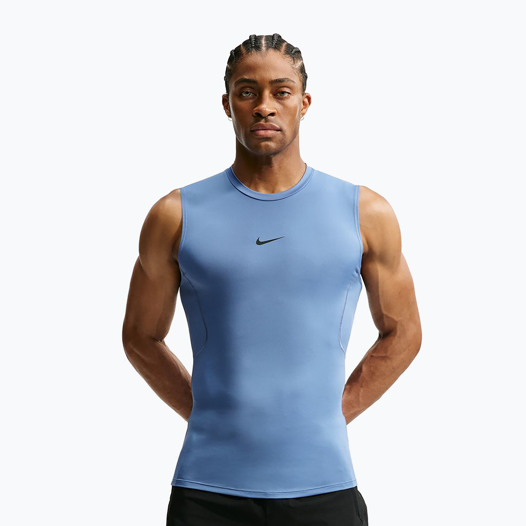 Koszulka treningowa męska Nike Pro indigo storm/black 