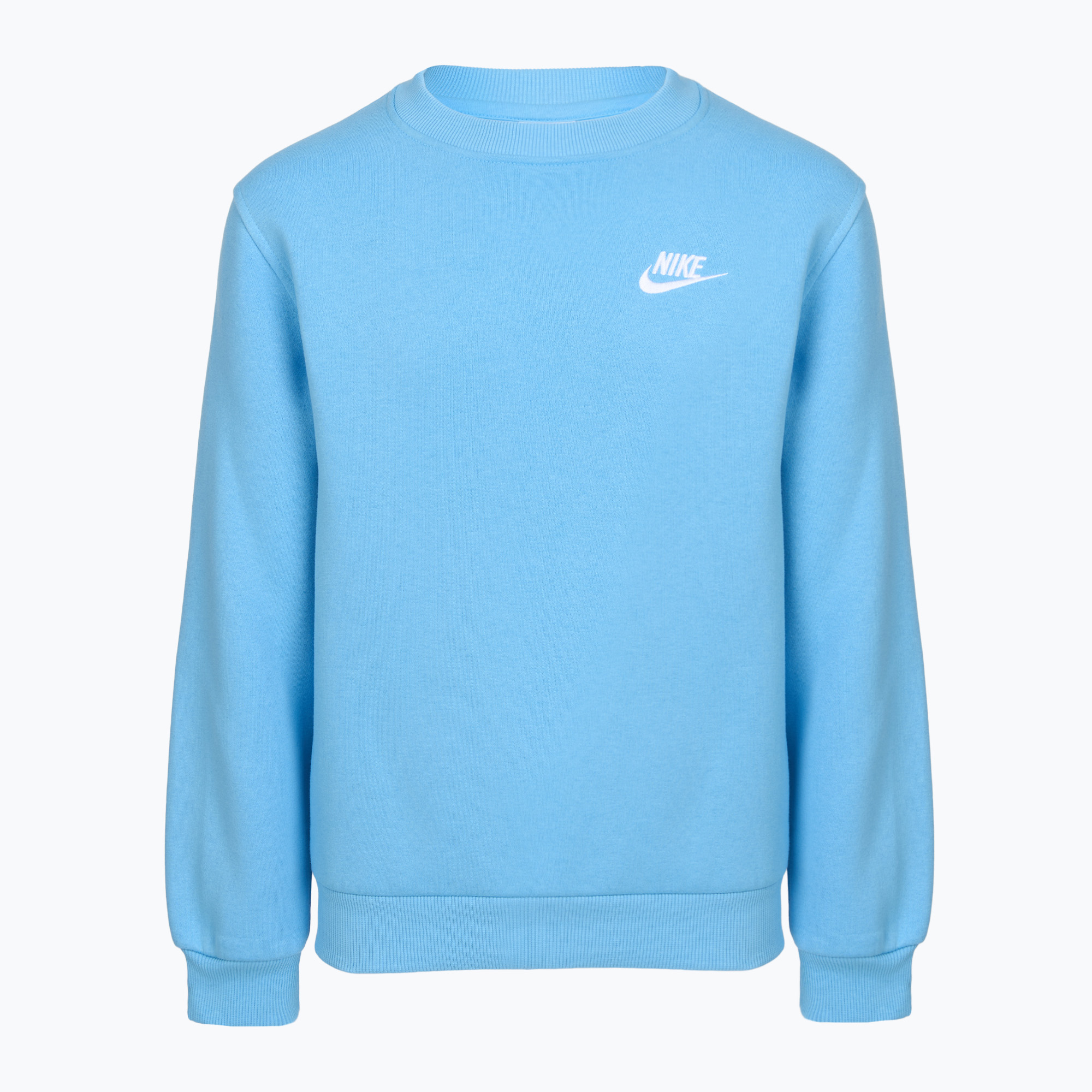 Детски суитшърт Nike Sportswear Club Fleece football blue/white