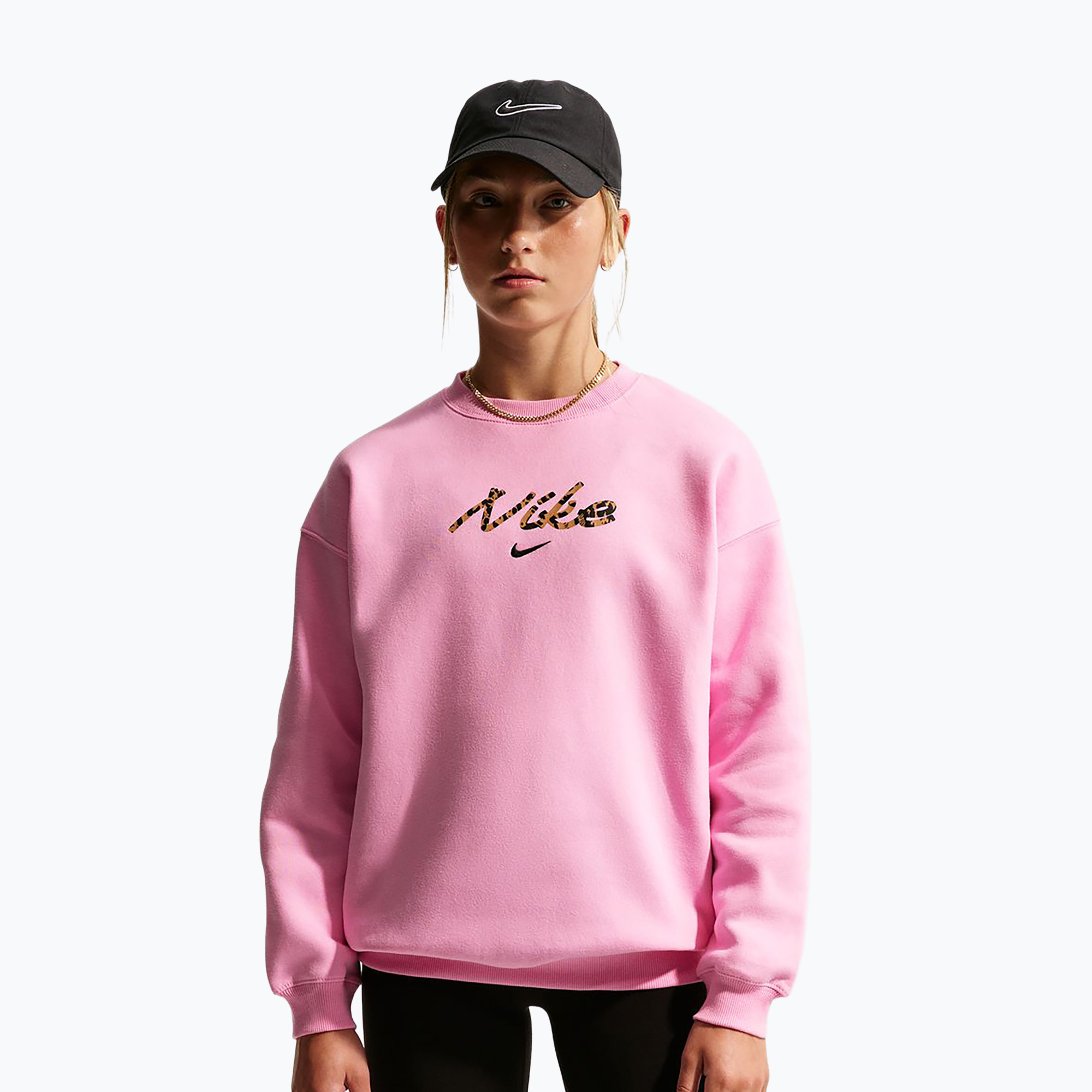 Bluza dziecięca Nike Sportswear Studio pink rise 