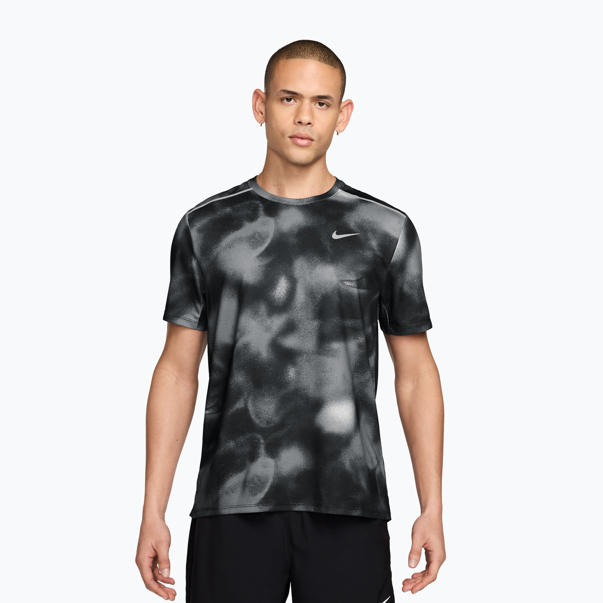 Koszulka do biegania męska Nike Miler black 