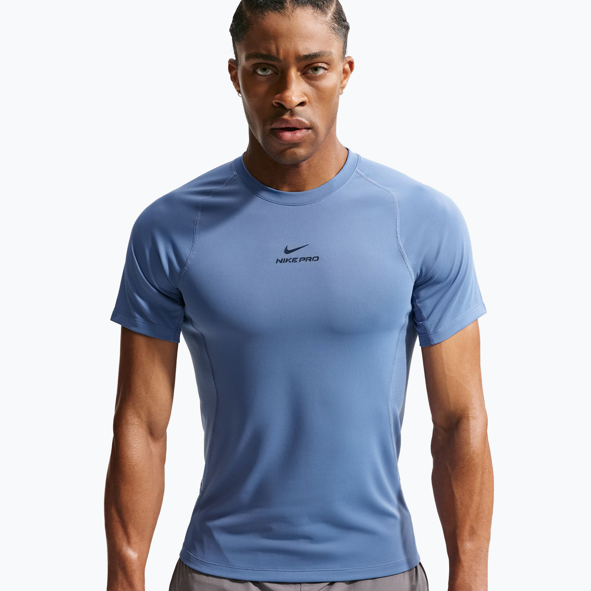 Koszulka treningowa męska Nike Pro Training indigo storm/black 