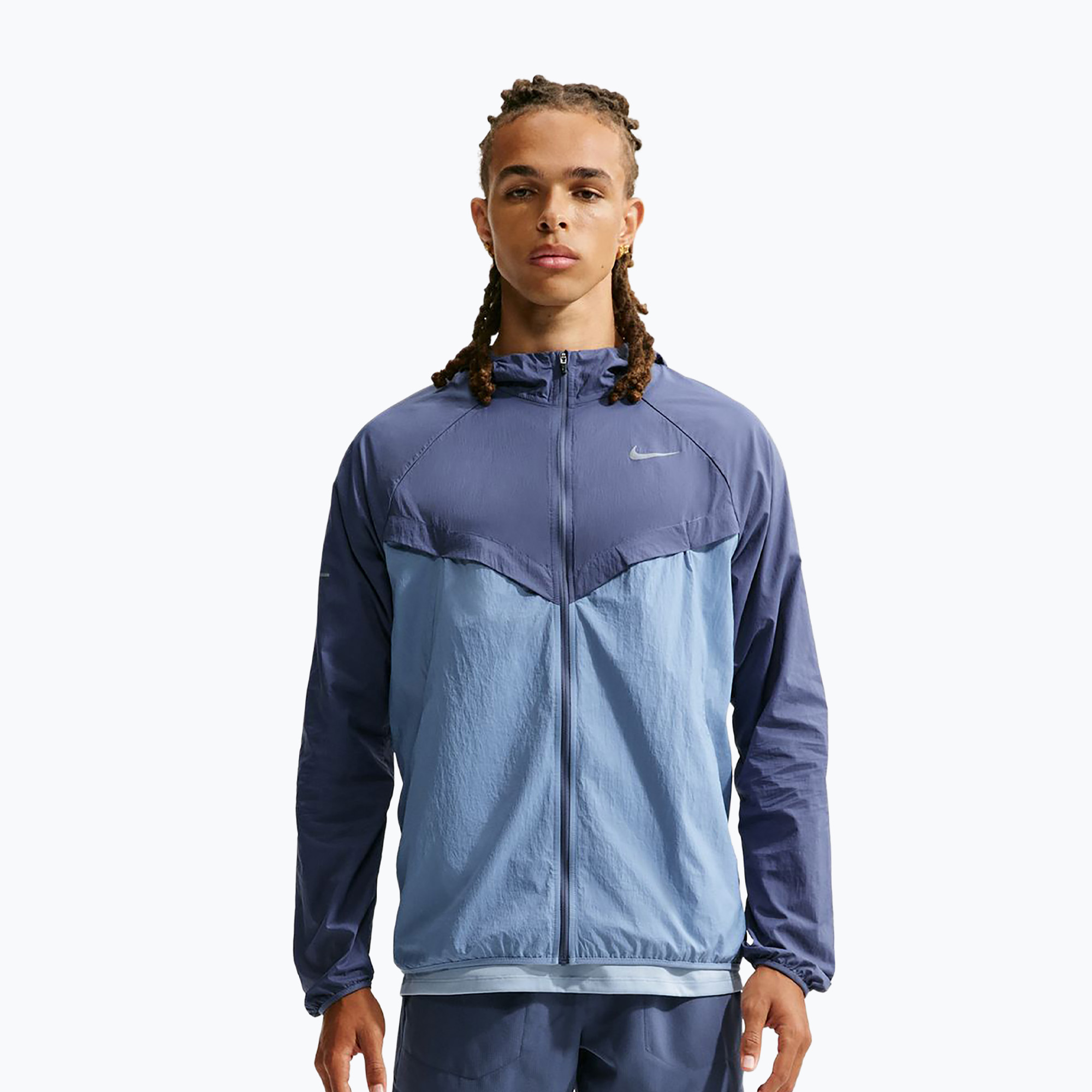 Kurtka do biegania męska Nike Stride diffused blue/work blue 
