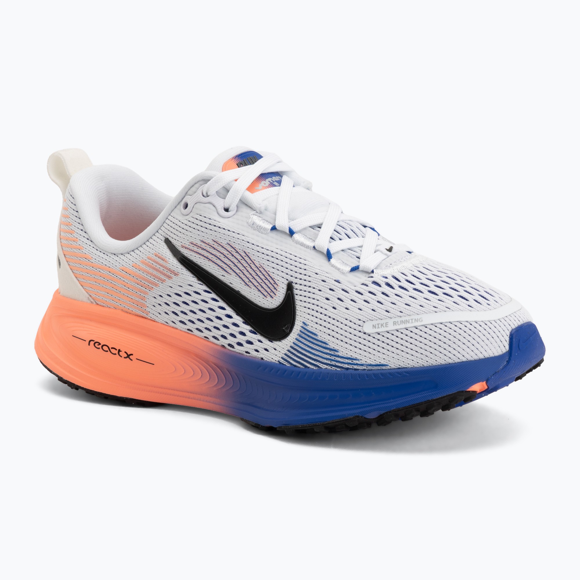 Buty do biegania dziecięce Nike Vomero 18 white/racer blue/atomic pink/black 