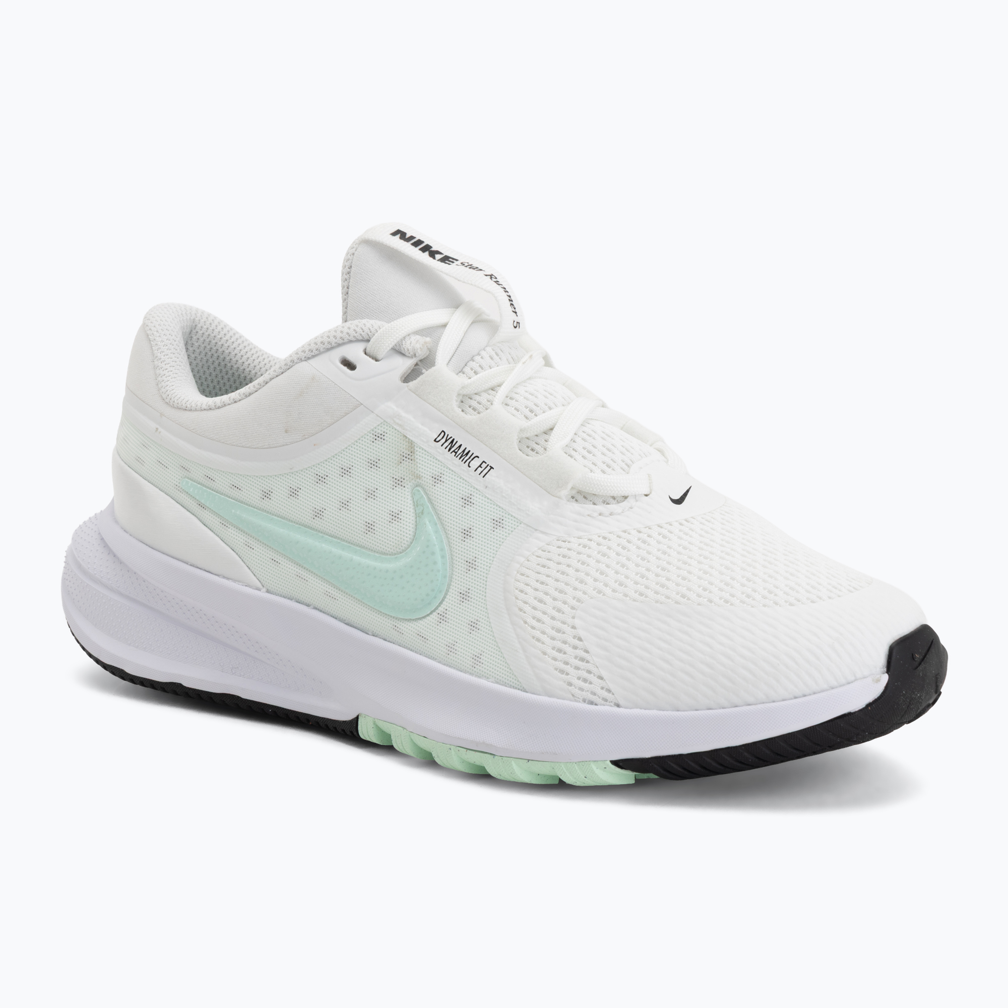 Buty do biegania Nike Star Runner 5 summit white/black/arctic green | WYSYŁKA W 24H | 30 DNI NA ZWROT