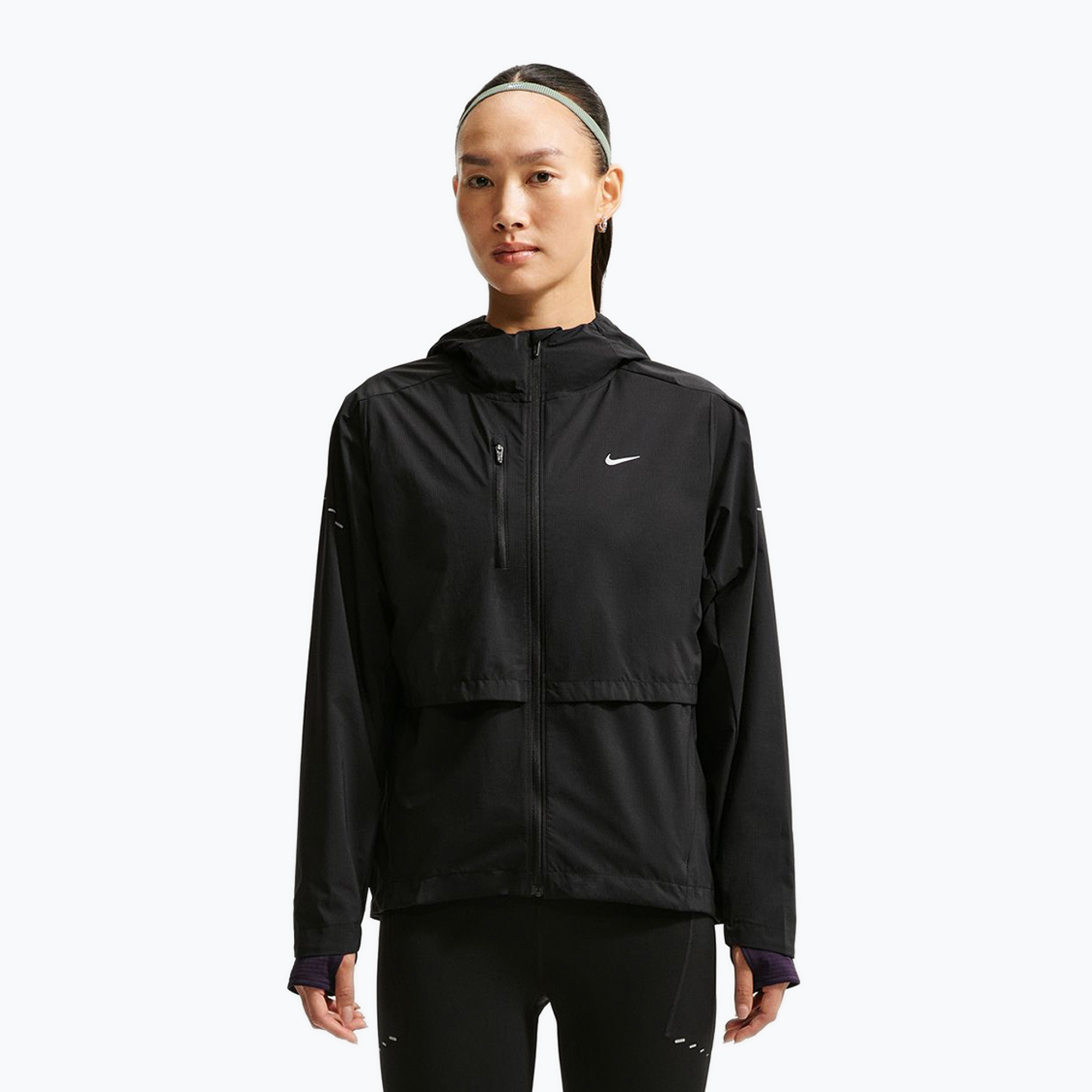 Дамско яке за бягане Nike Swift black
