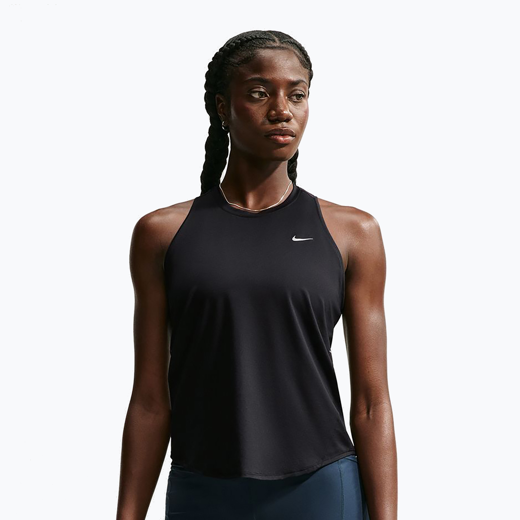 Koszulka do biegania damska Nike Swift Dri-Fit Tank Top black 