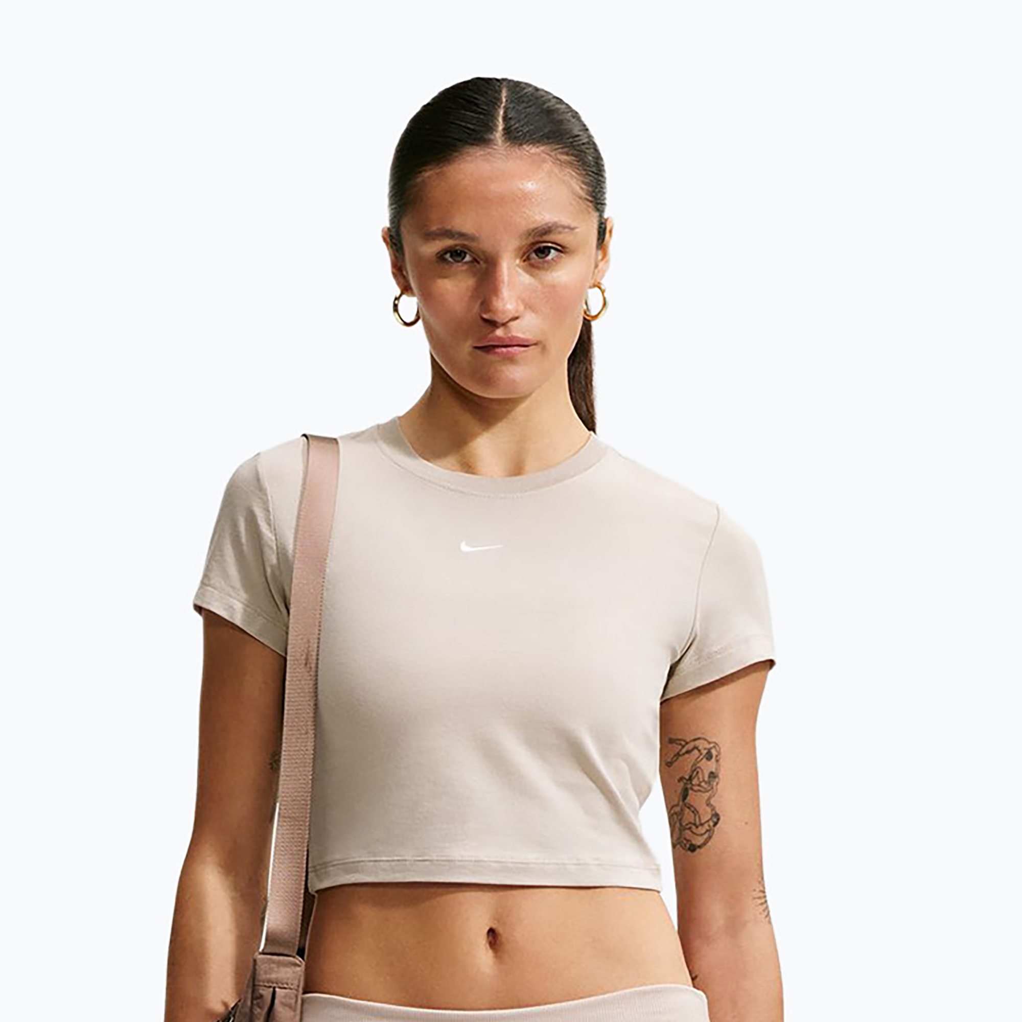 Tricou pentru femei Nike Sportswear Chill Knit cream Ii/sail