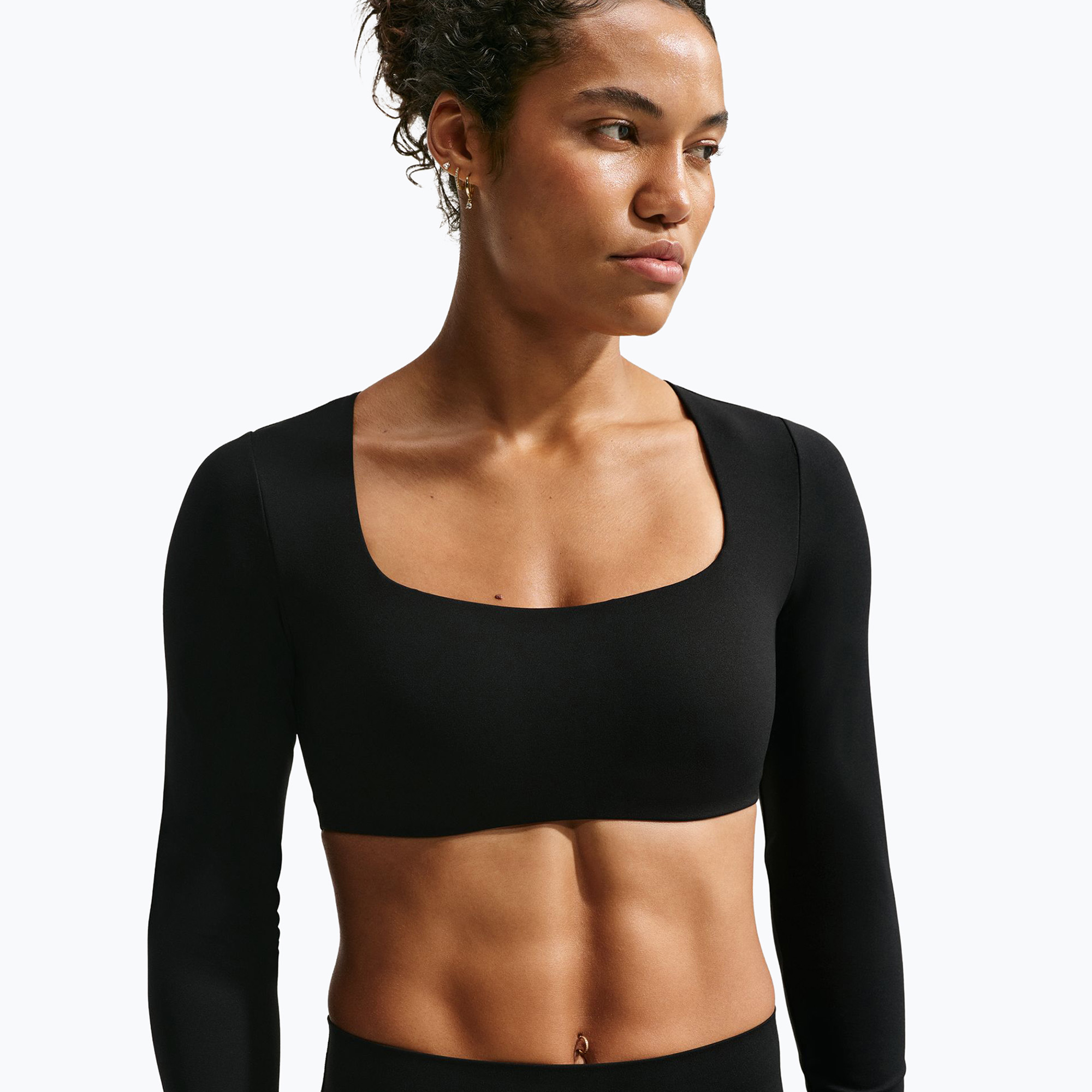 Спортен сутиен  Nike Zenvy black/cool grey