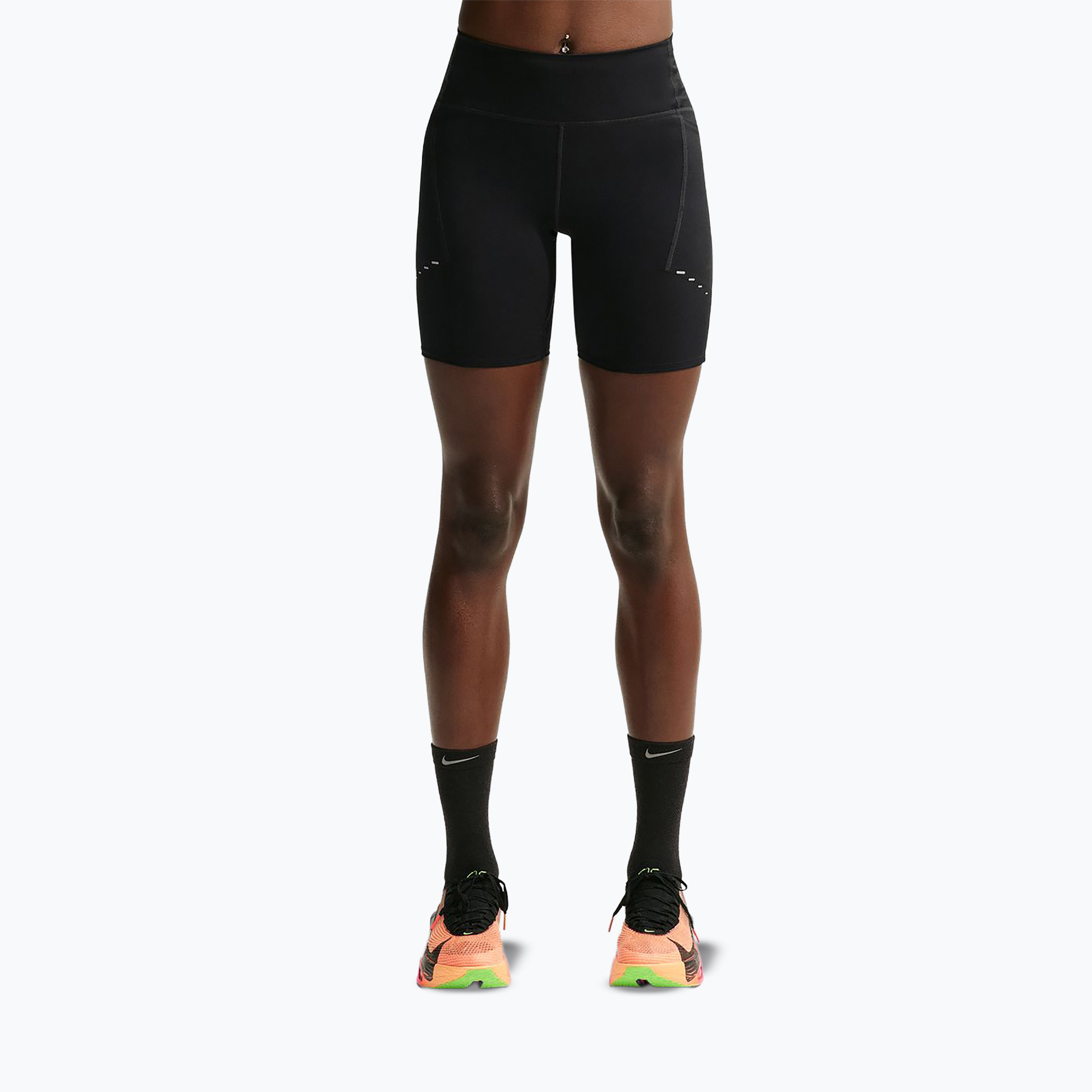 Дамски шорти за бягане Nike Swift black