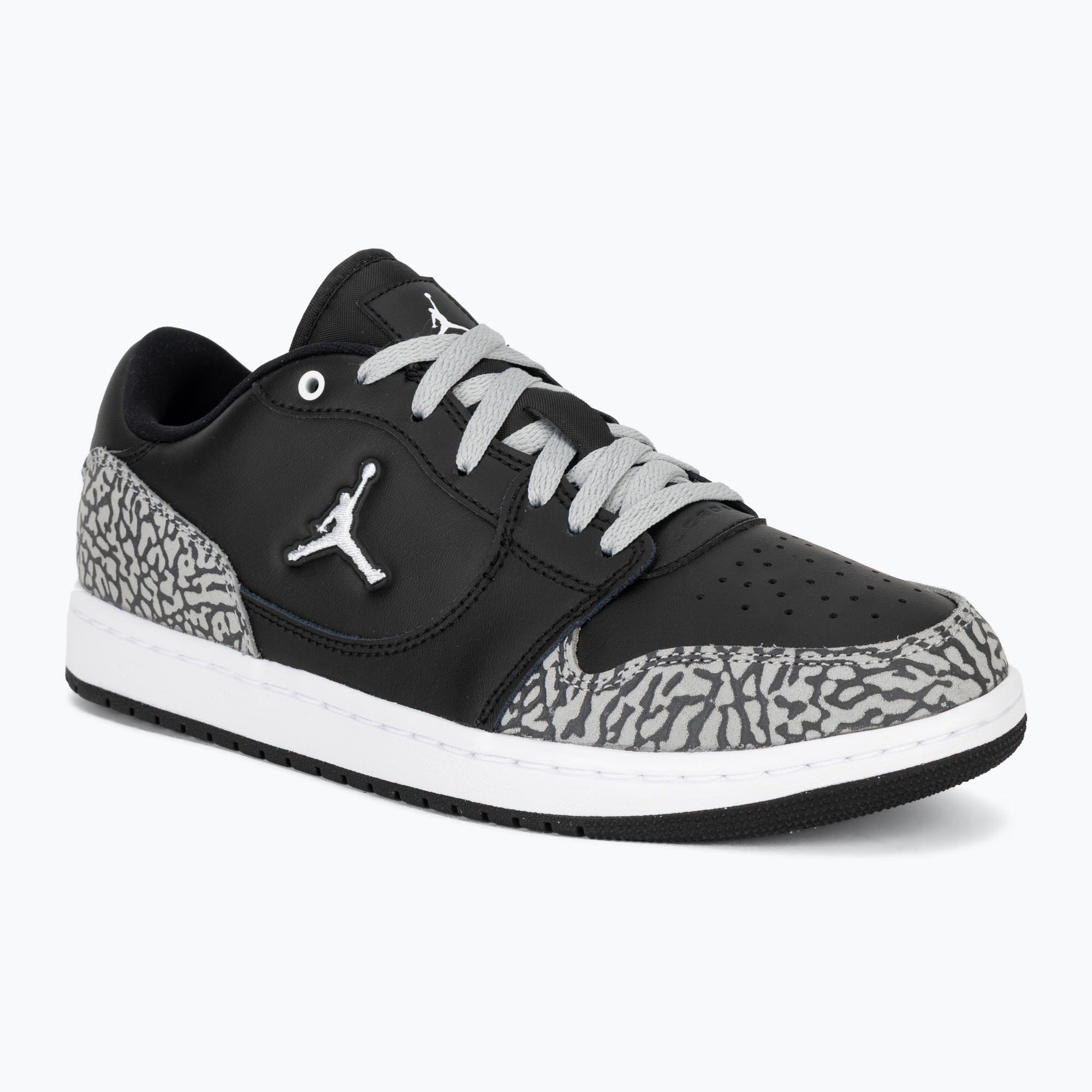 Buty męskie Jordan Court Connect Low SE black/light smoke grey/dark grey/white