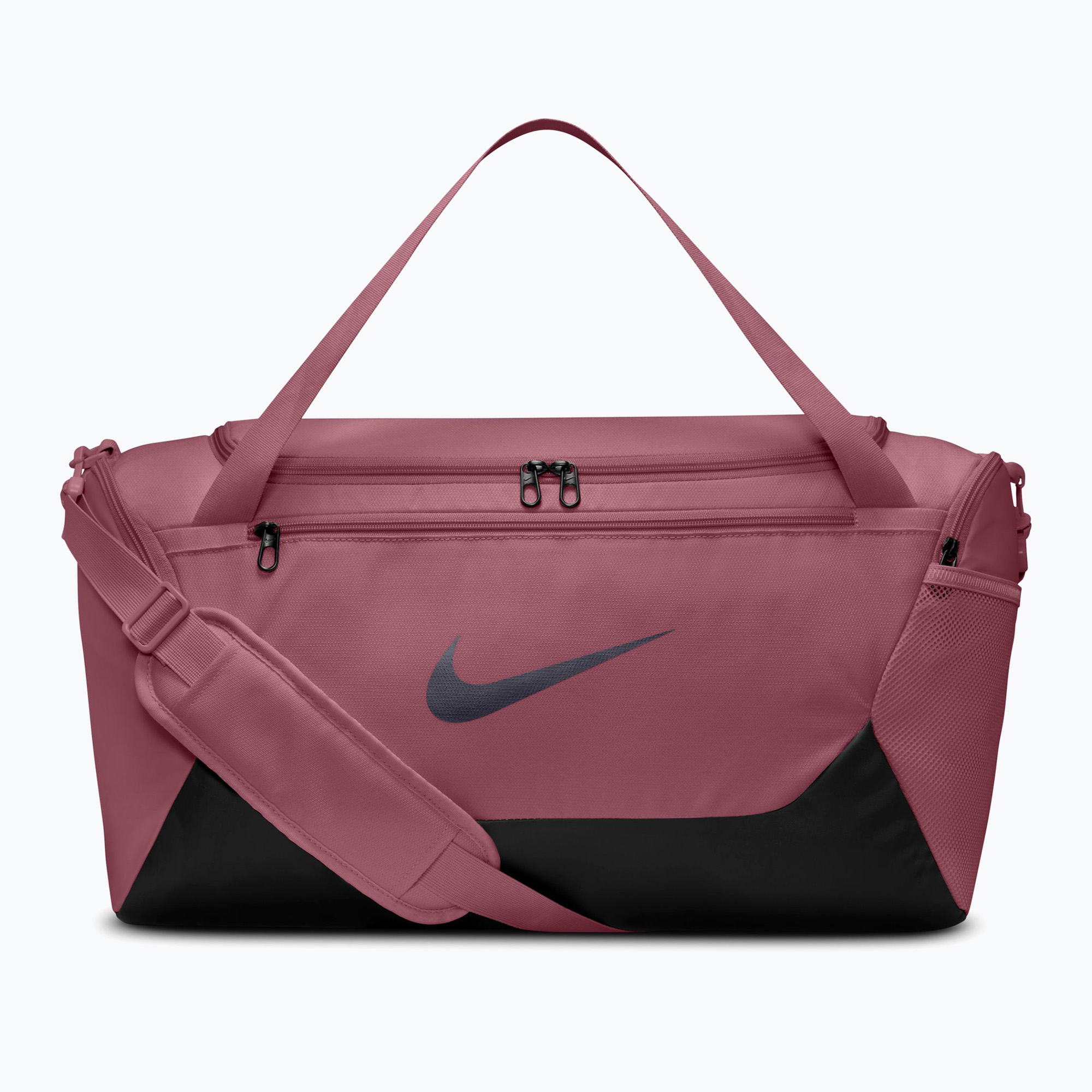 Tréningová taška Nike Brasilia 40 l pink smoke/black/gridiron