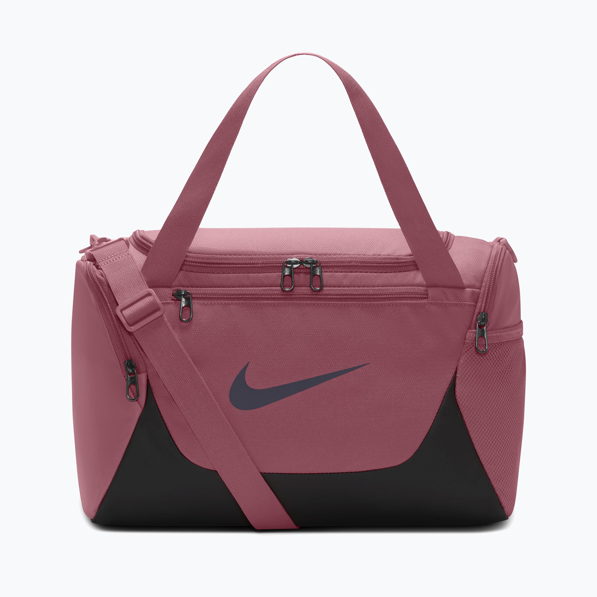 Чанта за тренировка/фитнес Nike Brasilia Duffel Extra Small 24 l pink smoke/black/gridiron