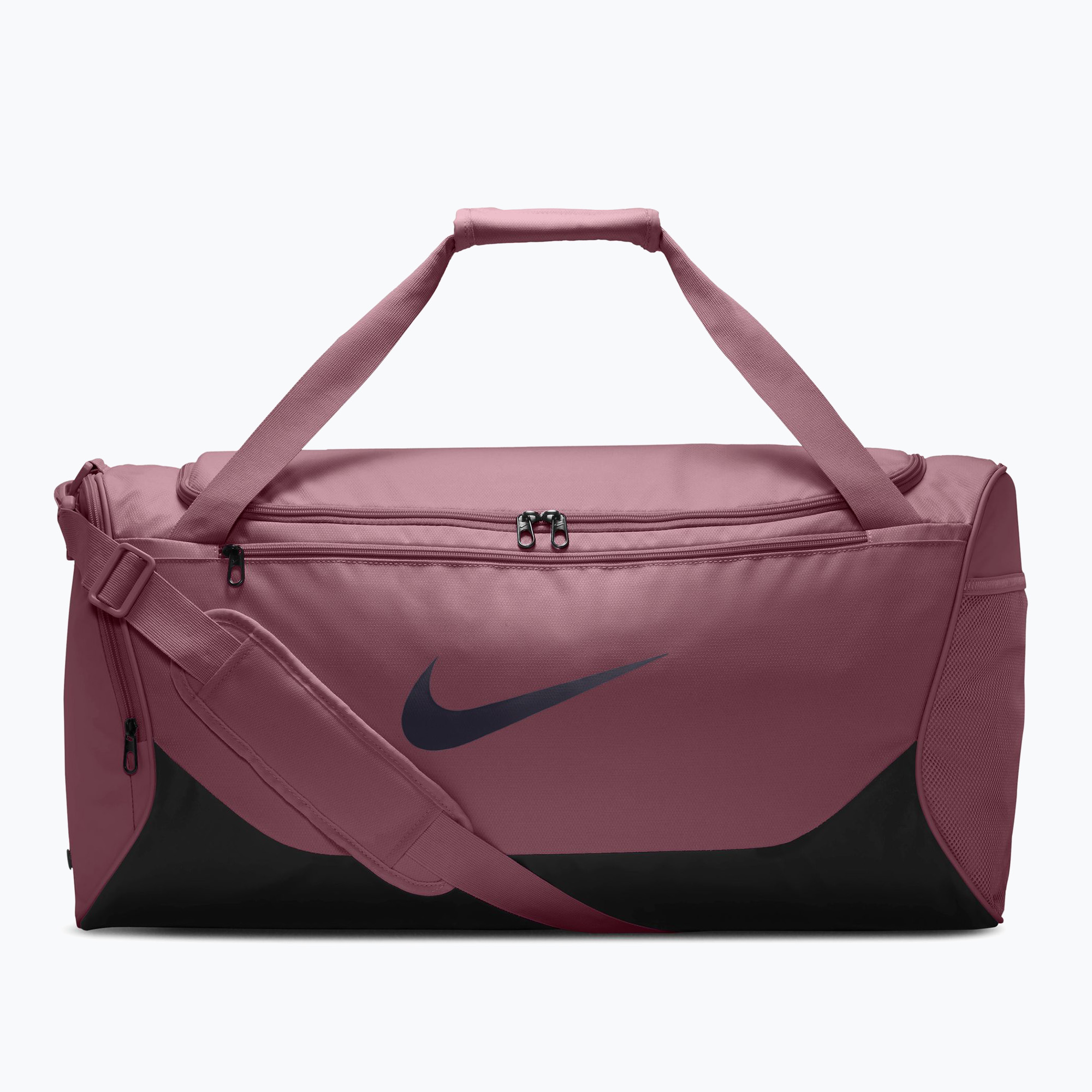 Чанта за тренировка/фитнес Nike Brasilia 60 l pink smoke/black/gridiron