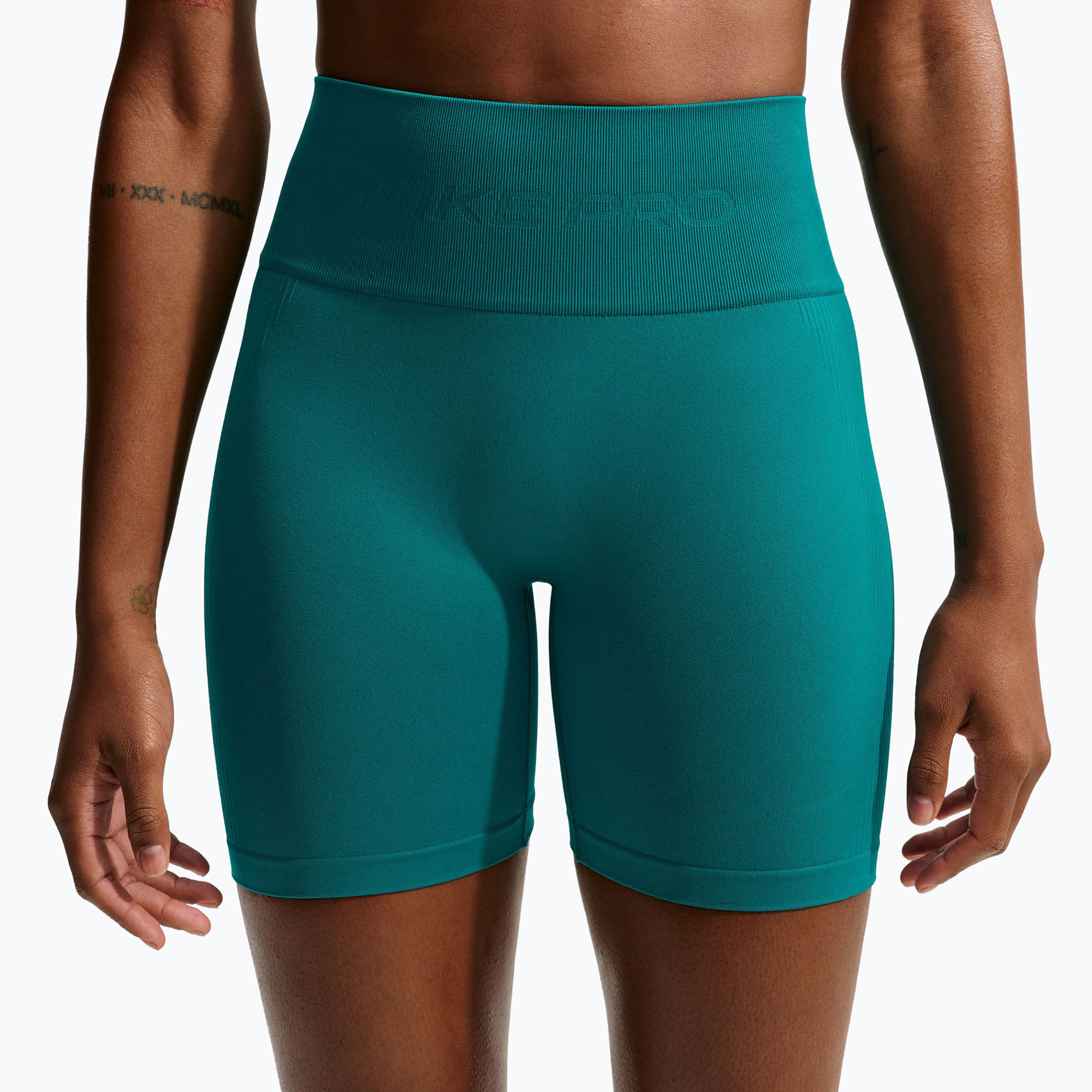 Дамски къси панталони/шорти Nike Pro Seamless High-Waisted Biker 5