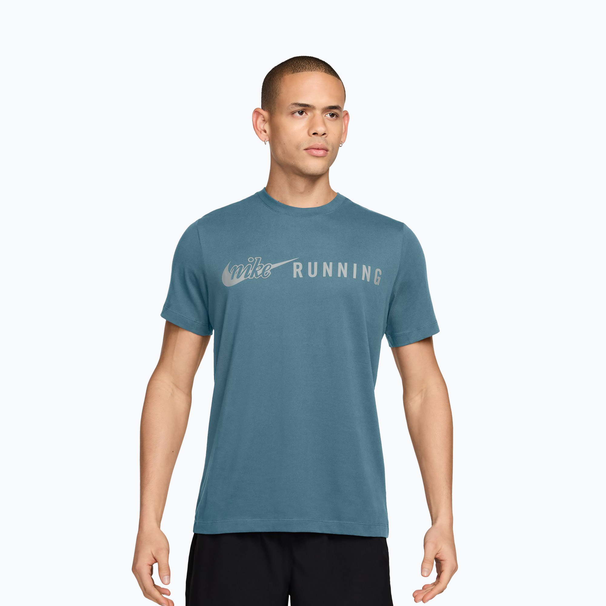 Koszulka do biegania męska Nike Dri-Fit Running T-Shirt smokey blue
