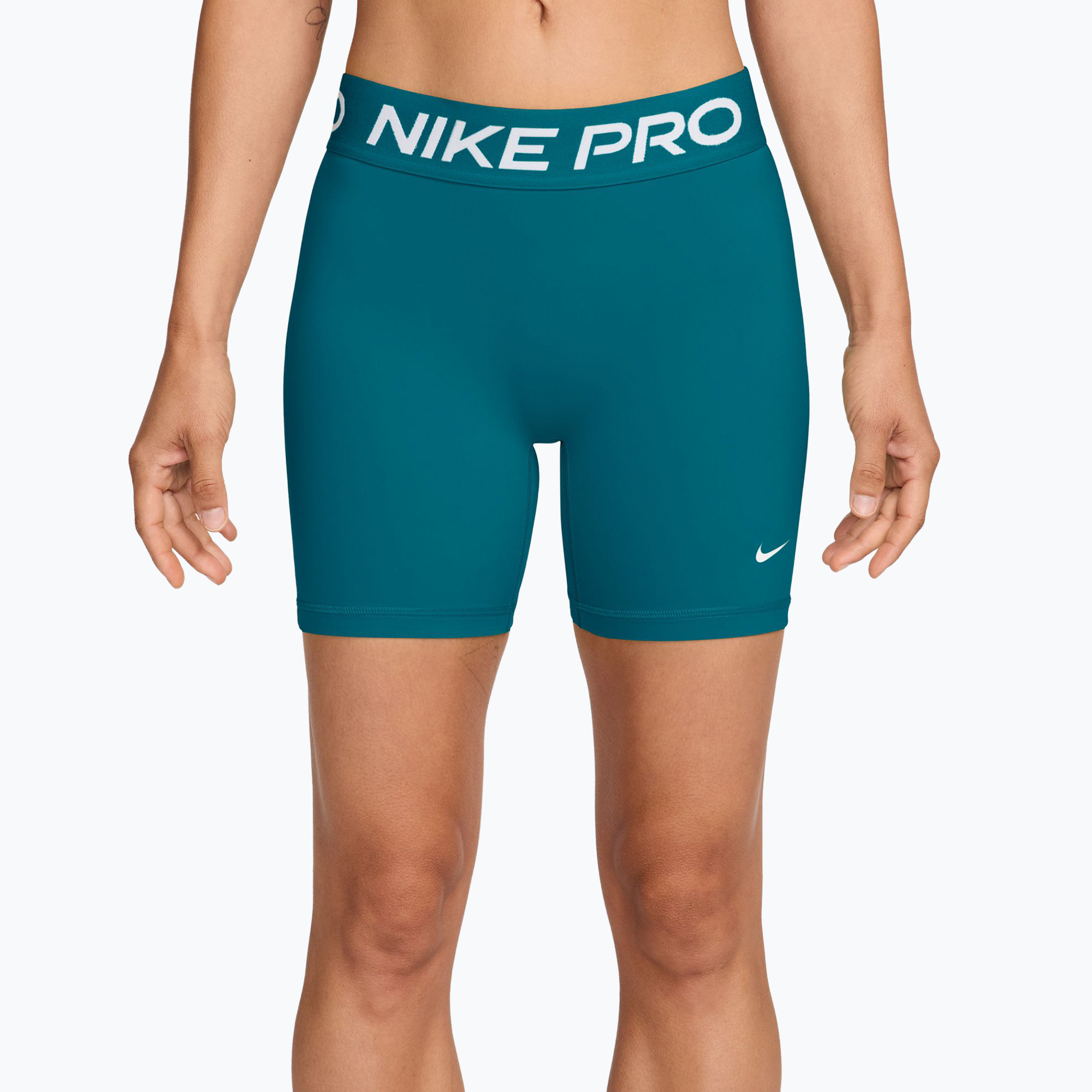 Дамски къси панталони/шорти Nike Pro 365 bright spruce/white