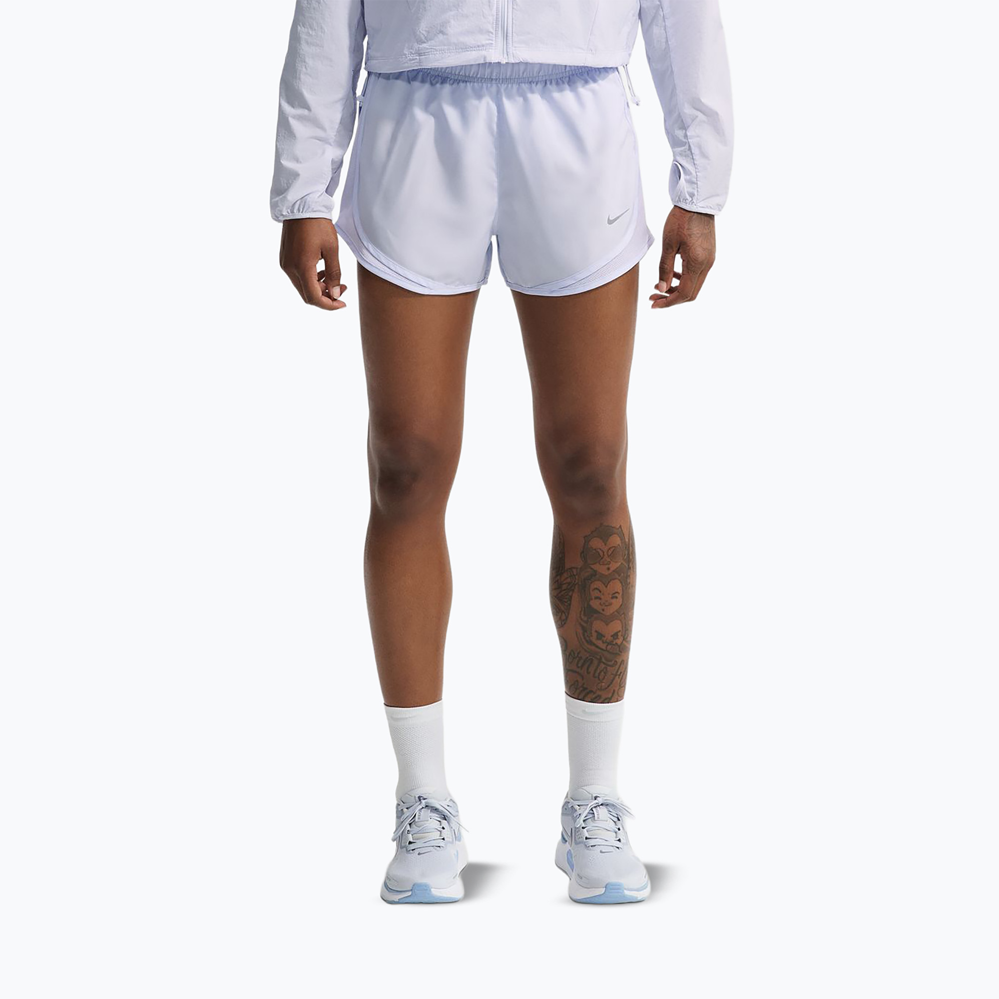Дамски шорти за бягане Nike Tempo Dri-Fit Mid-Rise palest purple