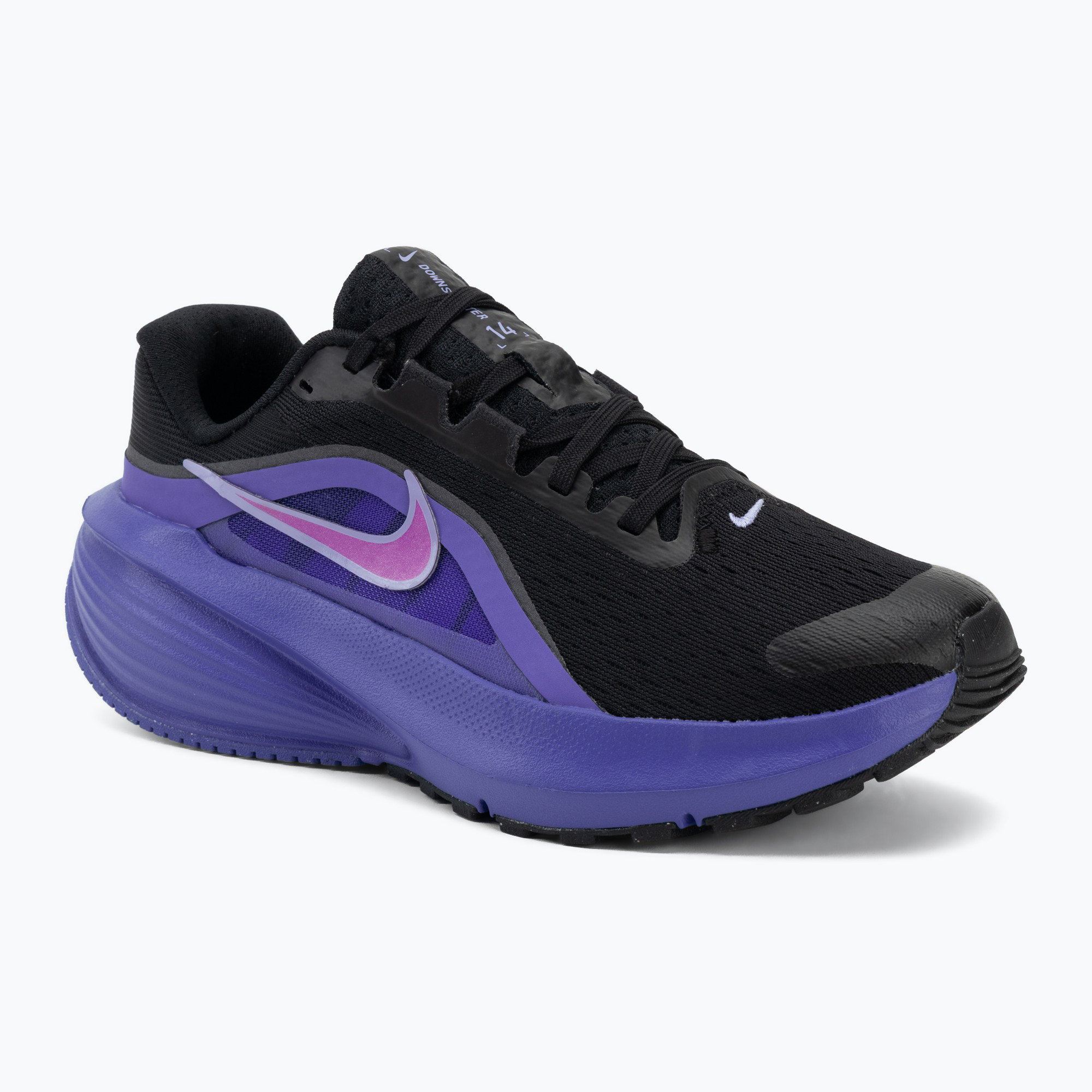 Дамски обувки за бягане Nike Downshifter 14 black/persian violet/vivid purple