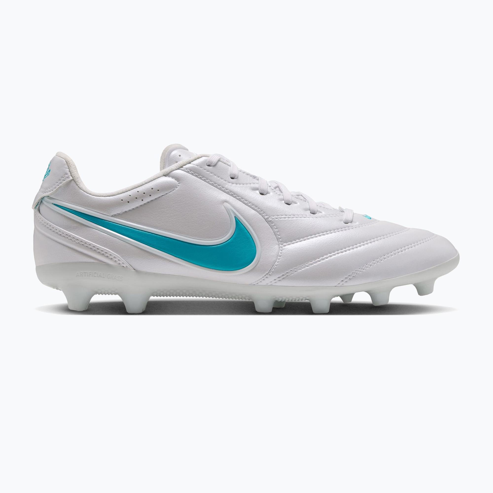 Buty piłkarskie męskie Nike Tiempo Ligera Pro AG white/white/dusty cactus | WYSYŁKA W 24H | 30 DNI NA ZWROT