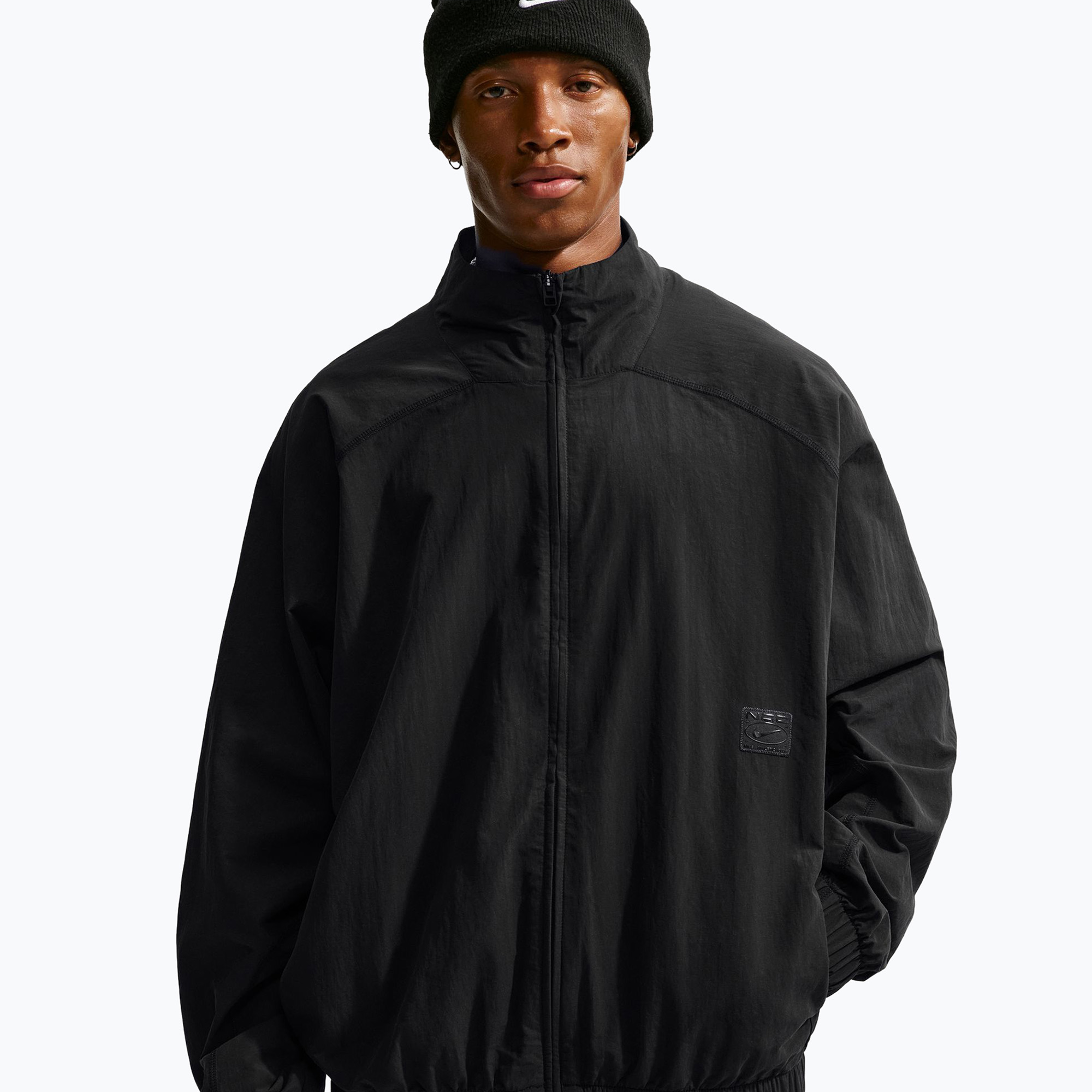 Мъжко яке Nike N.A.C. Dri-Fit Oversized Full Zip black/black