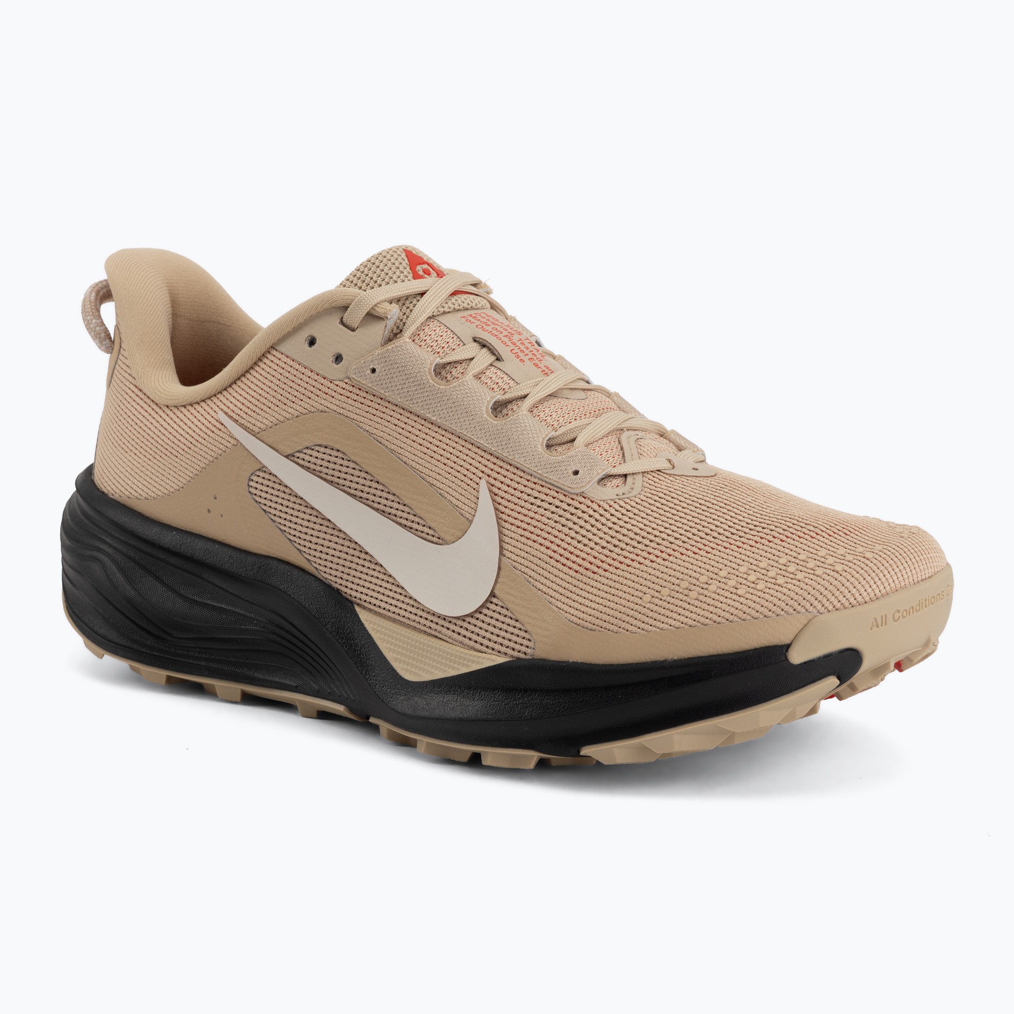 Buty do biegania męskie Nike ACG Pegasus Trail linen/black/light crimson/light orewood brown 