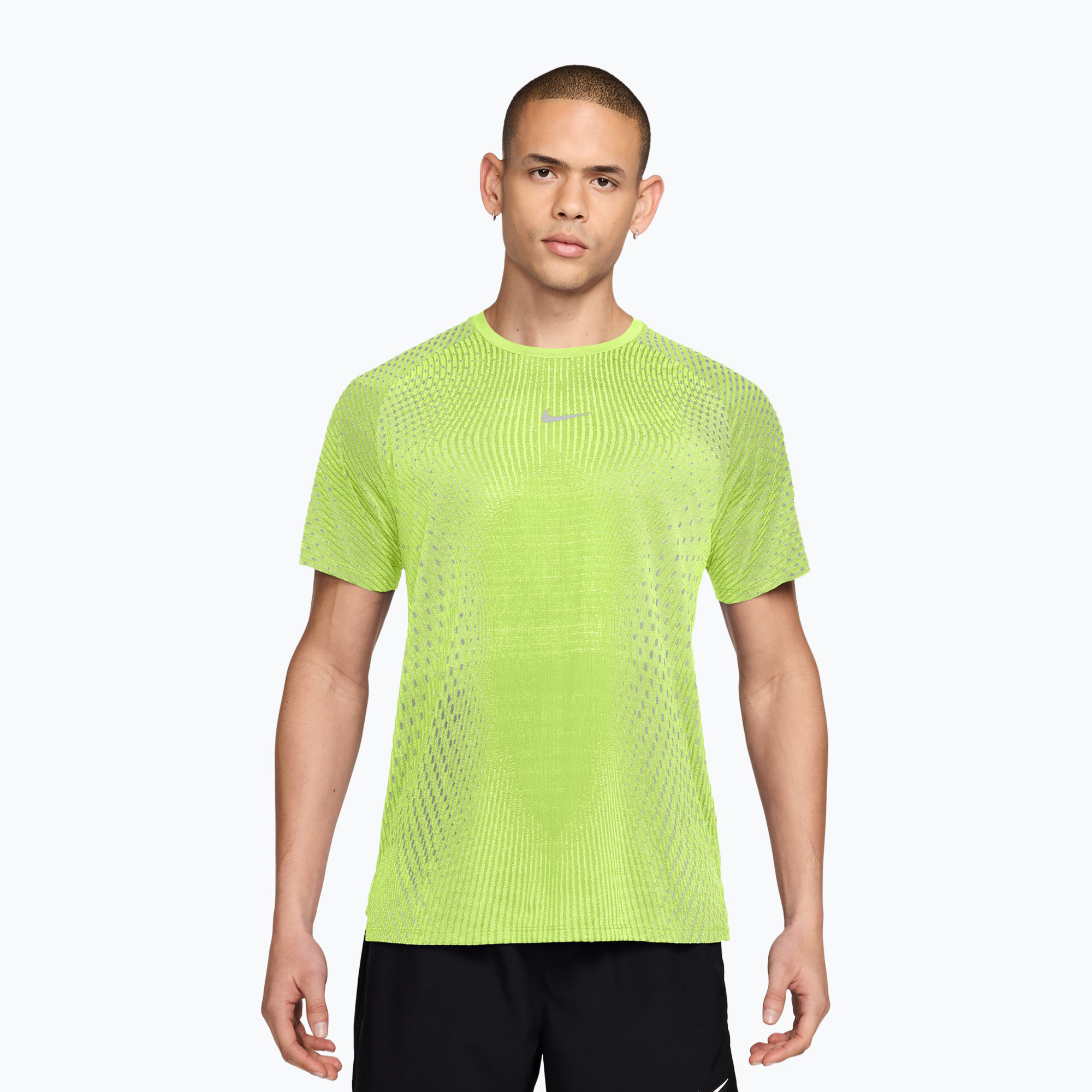 Мъжка тениска за бягане Nike Stride Aero-FIT light lemon twist