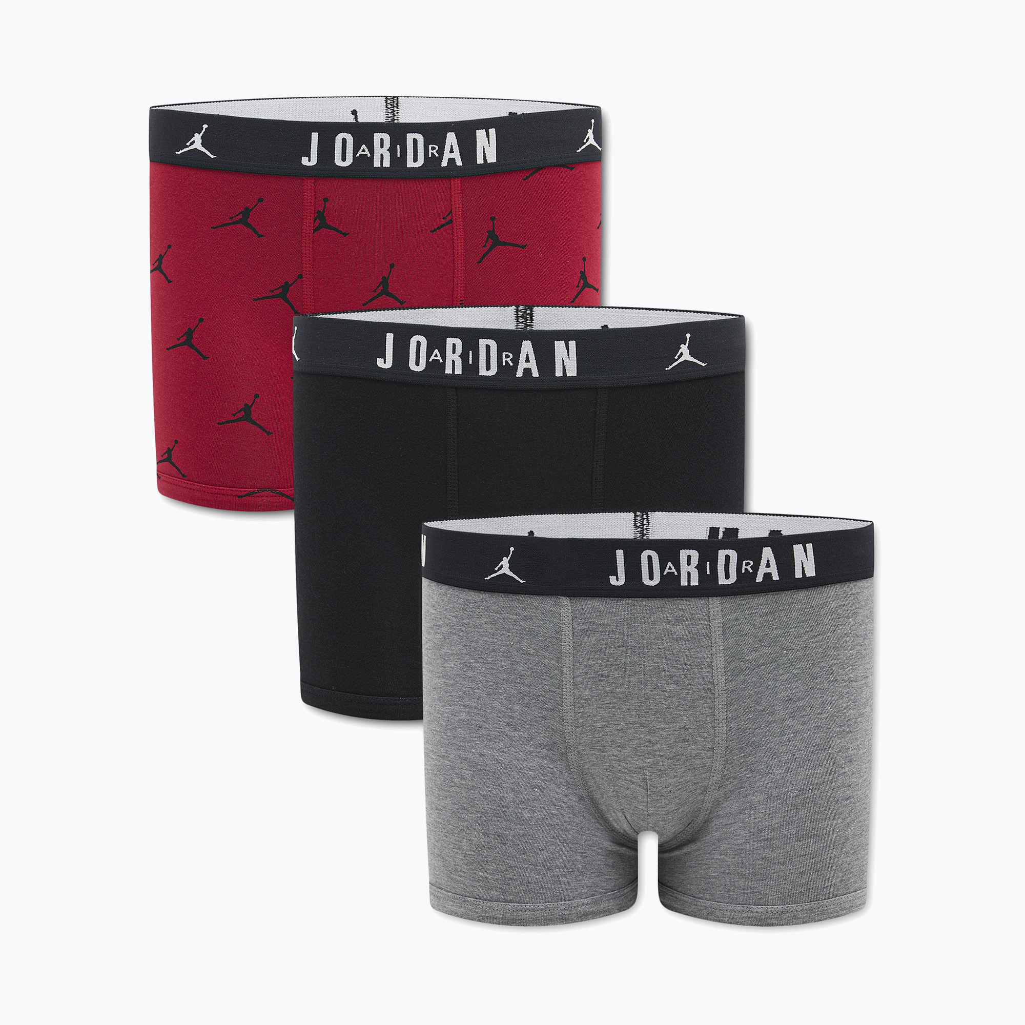 Детски боксерки Nike Jordan JHB Flight Cotton Essential 3 чифта gym red