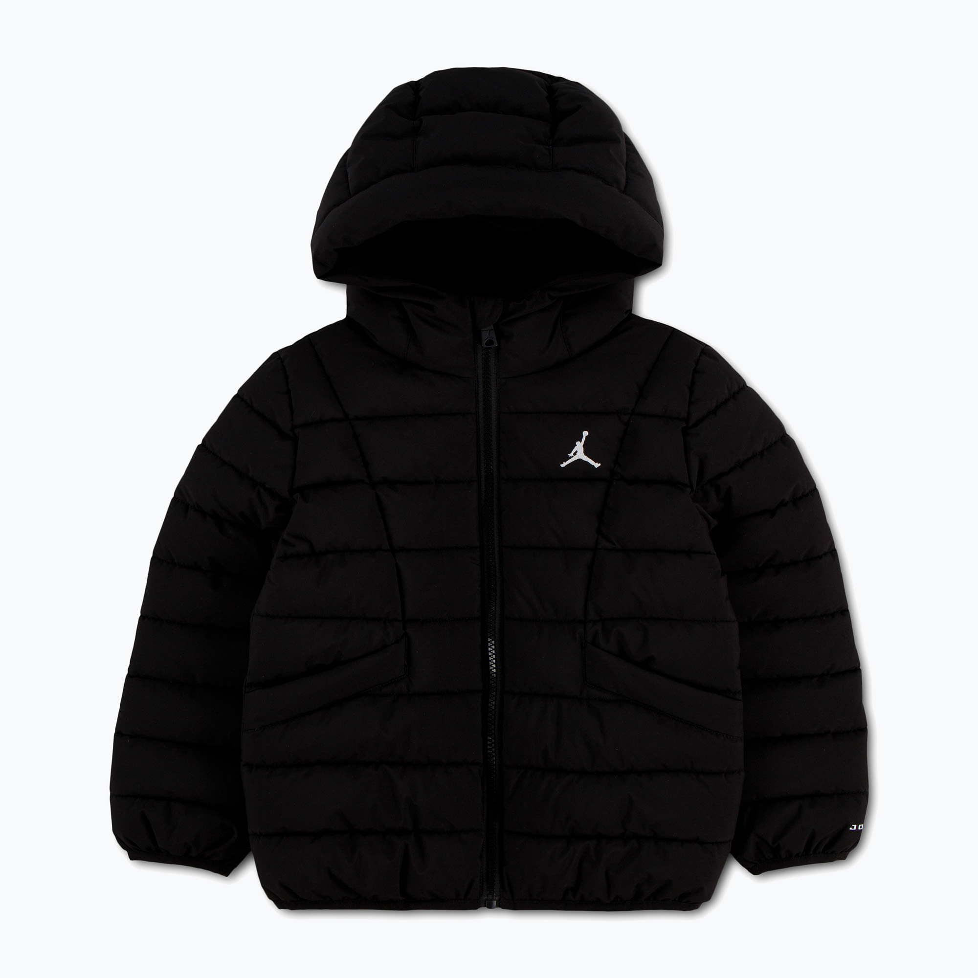 Детско яке Jordan Midweight Puffer W/Pipping black