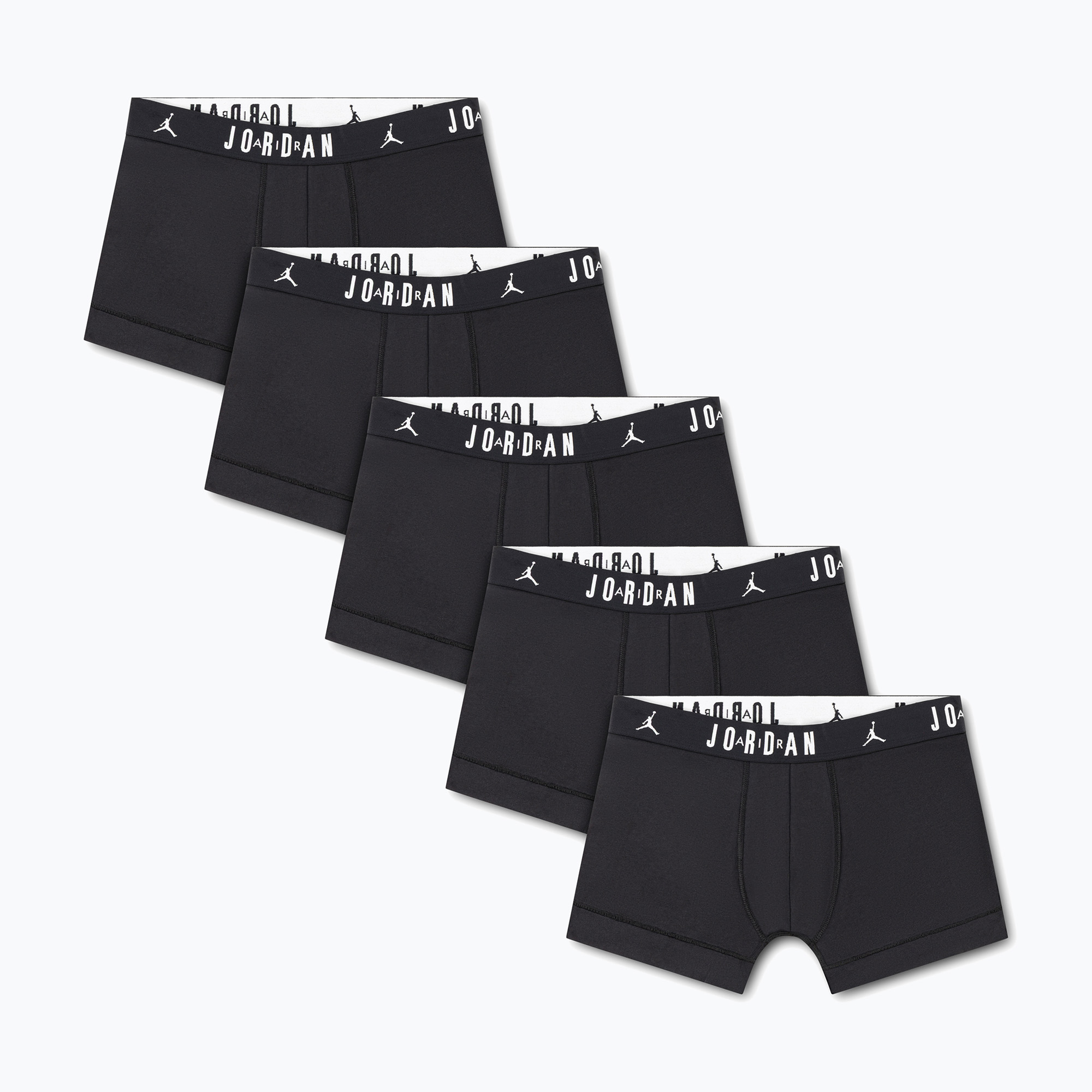 Мъжки боксерки Jordan Cotton Trunk 5pk Black