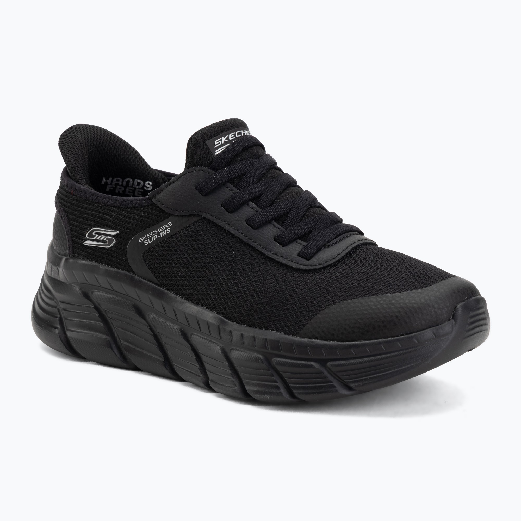 Buty damskie SKECHERS Bobs B Flex Hi Linear Force black 
