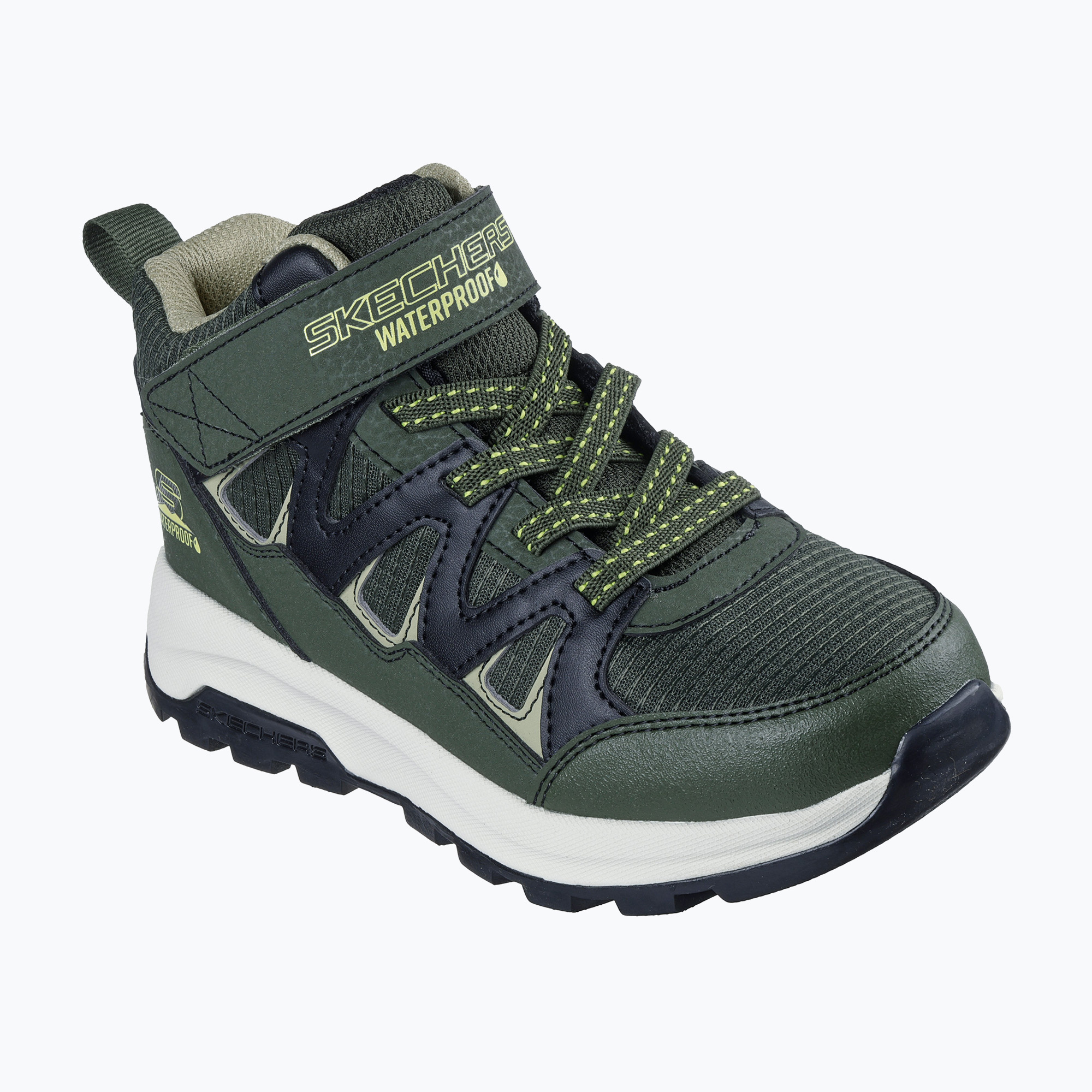 Buty dziecięce SKECHERS Storm Blazer Drizzle Squad olive/black 