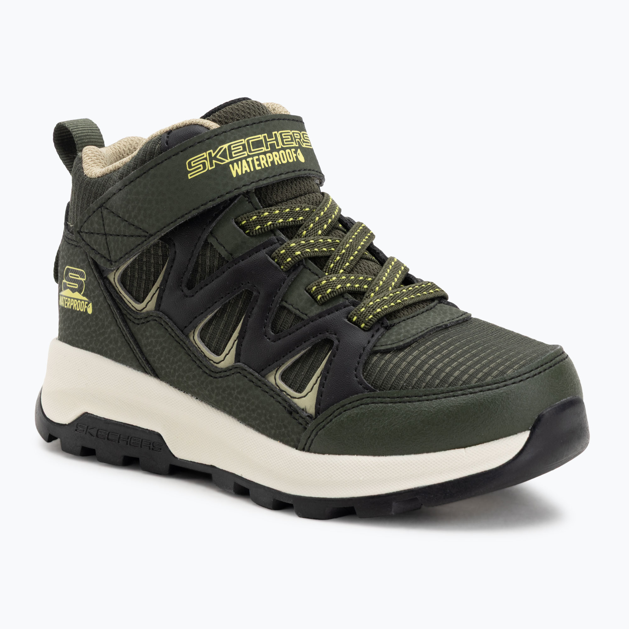 Buty dziecięce SKECHERS Storm Blazer Drizzle Squad olive/black 