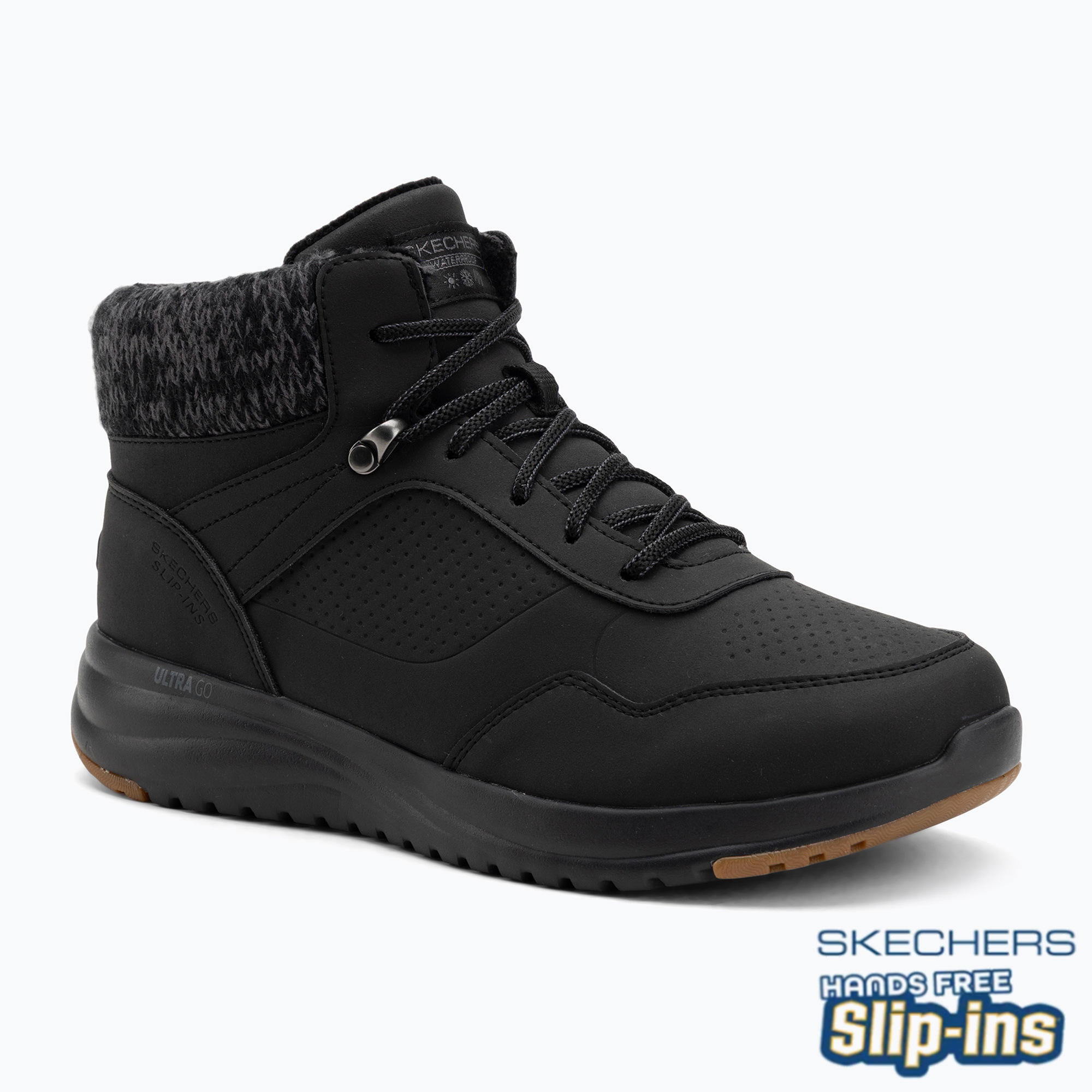 Dámske topánky SKECHERS On-The-Go Stellar Ariana black/gray (On-The-Go Stellar Ariana 144739 BKGY)
