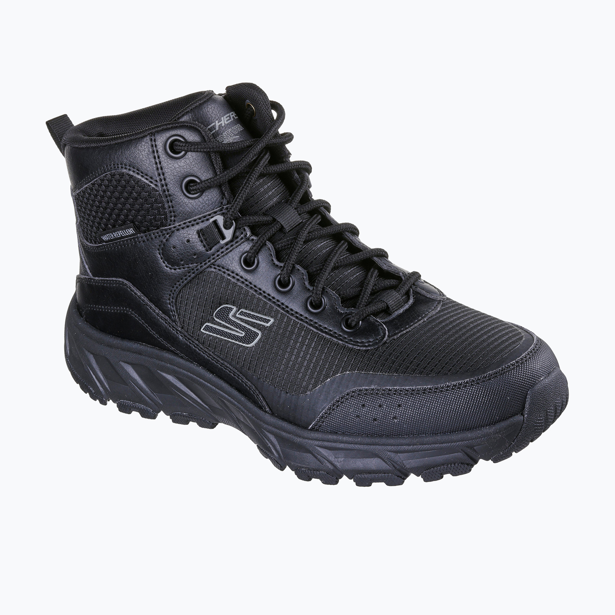 Buty turystyczne męskie SKECHERS Hillcrest 2.0 Woodrock Peak black 