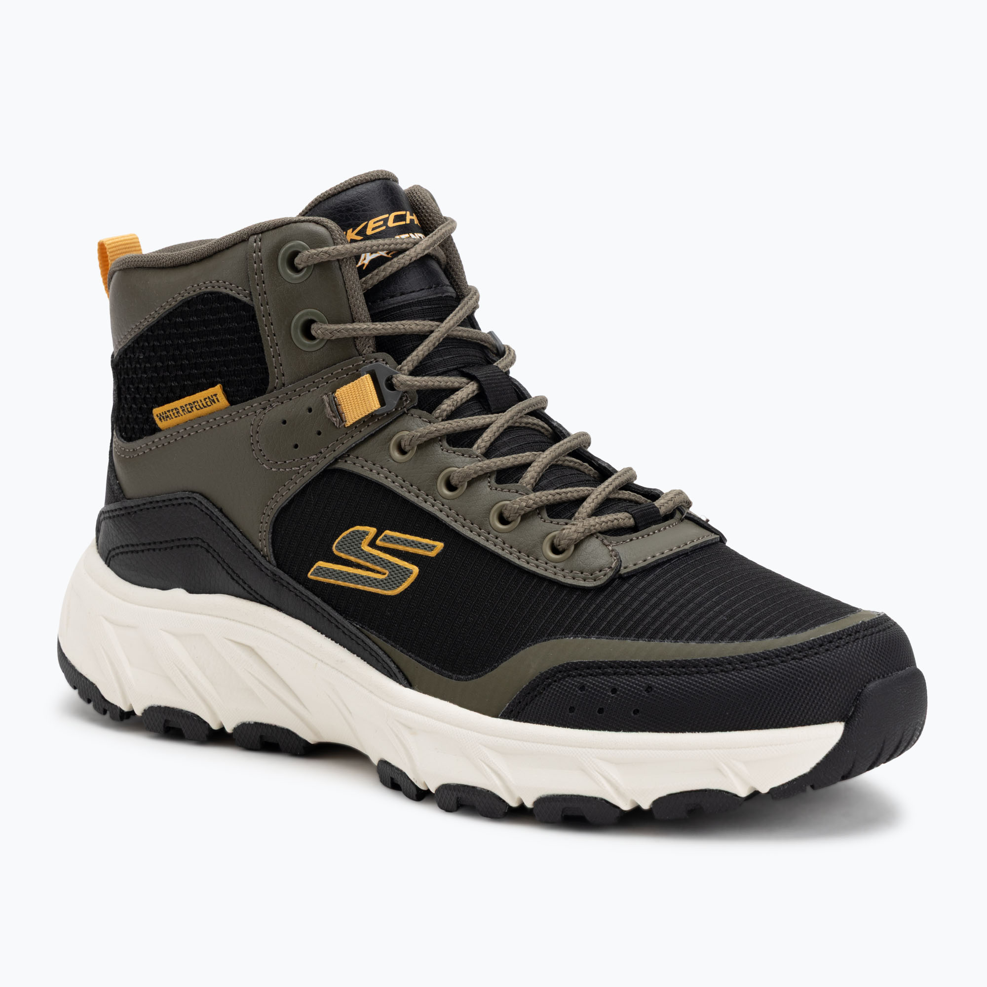 Buty turystyczne męskie SKECHERS Hillcrest 2.0 Woodrock Peak olive/black 