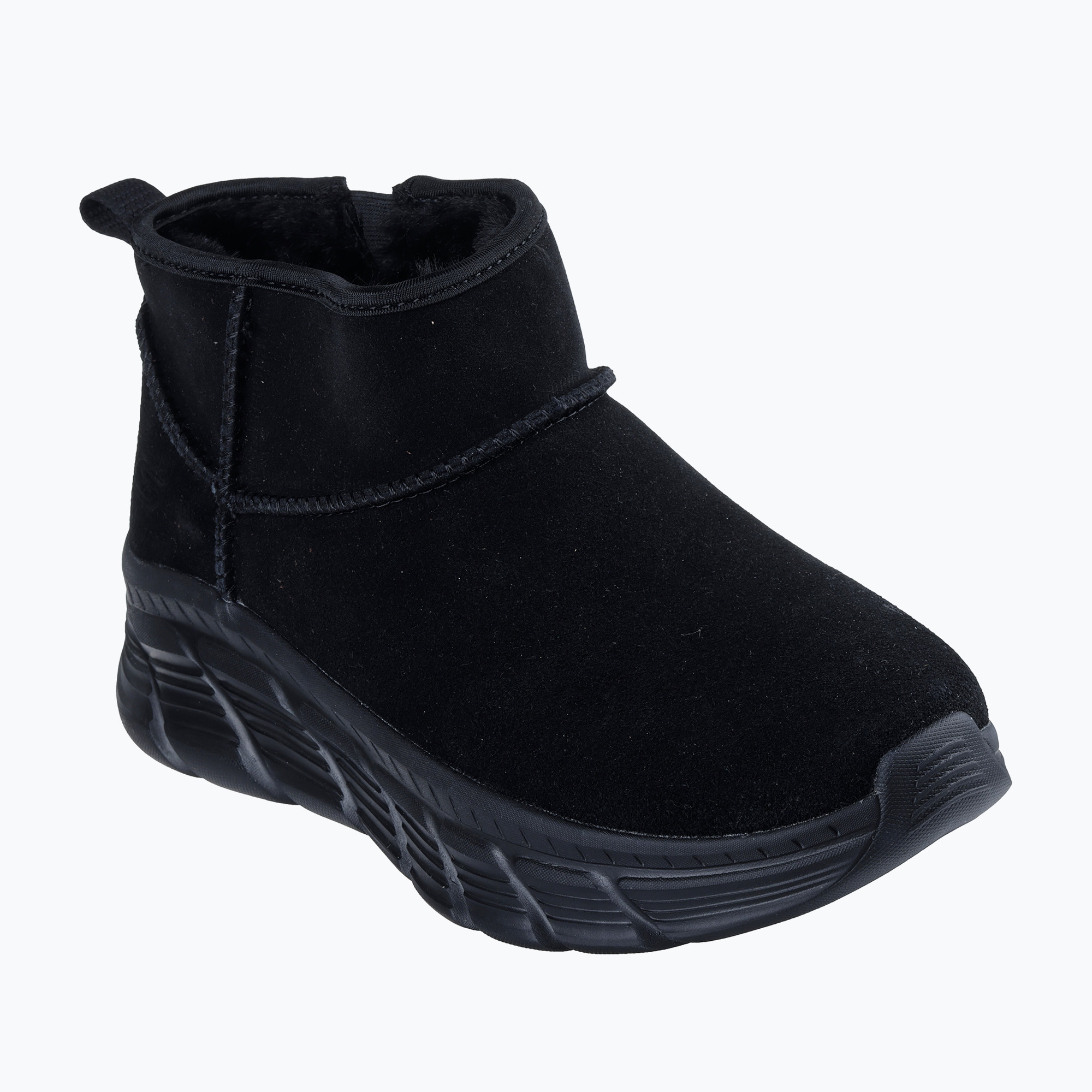 Buty damskie SKECHERS Bobs B Flex Hi Hi Frost black 