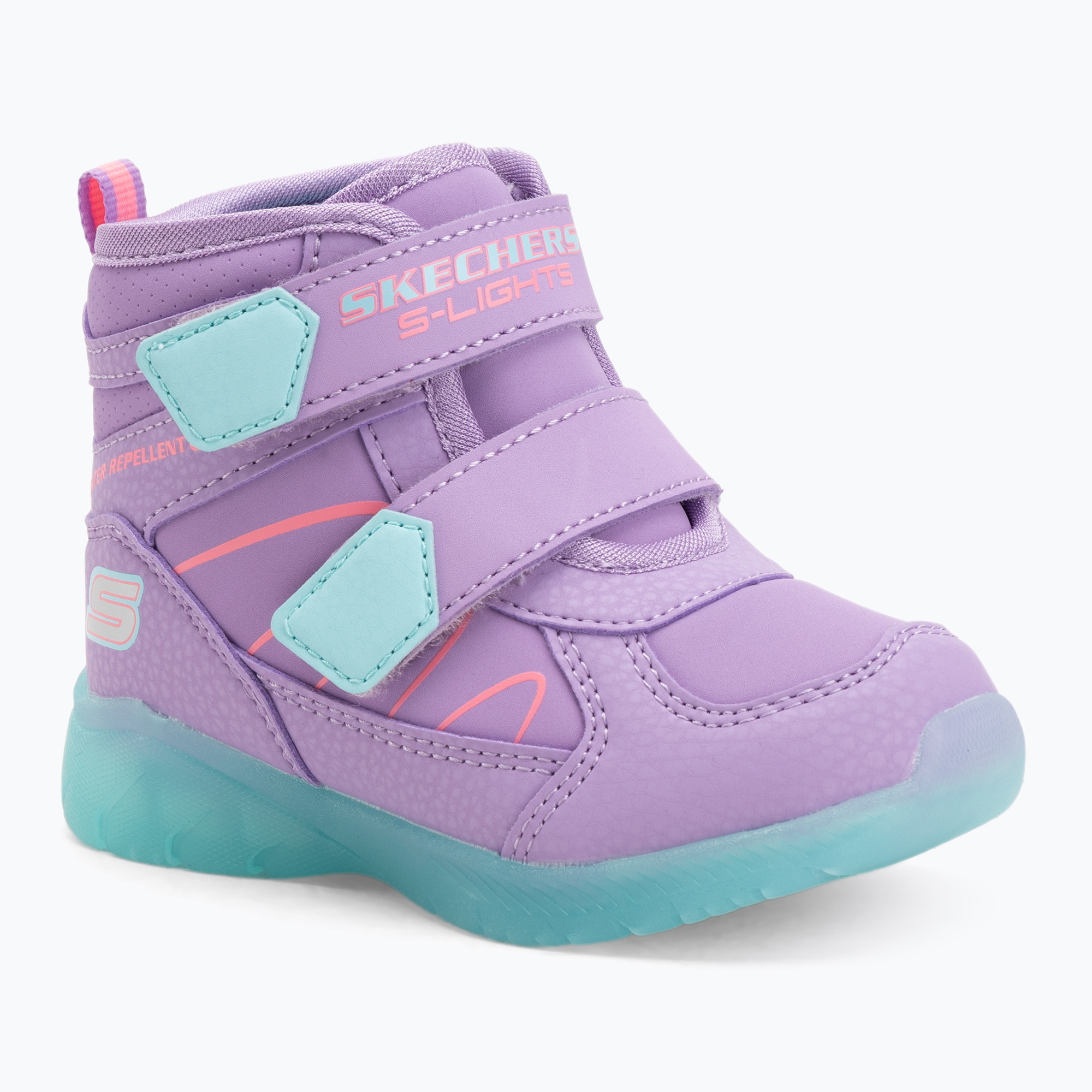 Buty dziecięce SKECHERS Illumi-Brights Polar Steppers lavender/multi 