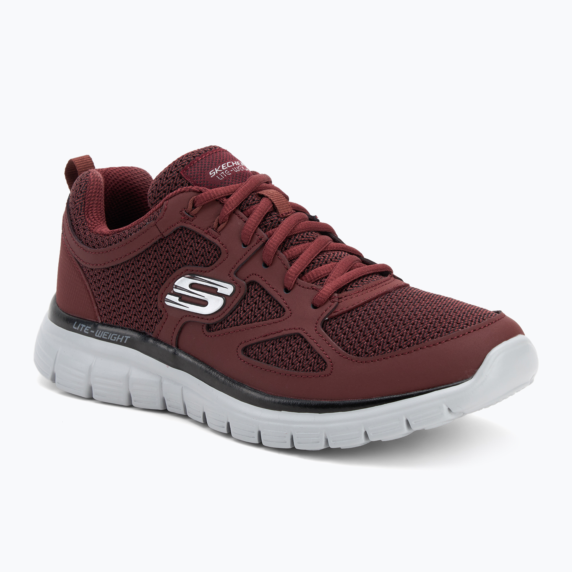 Buty męskie SKECHERS Burns Agoura burgundy 