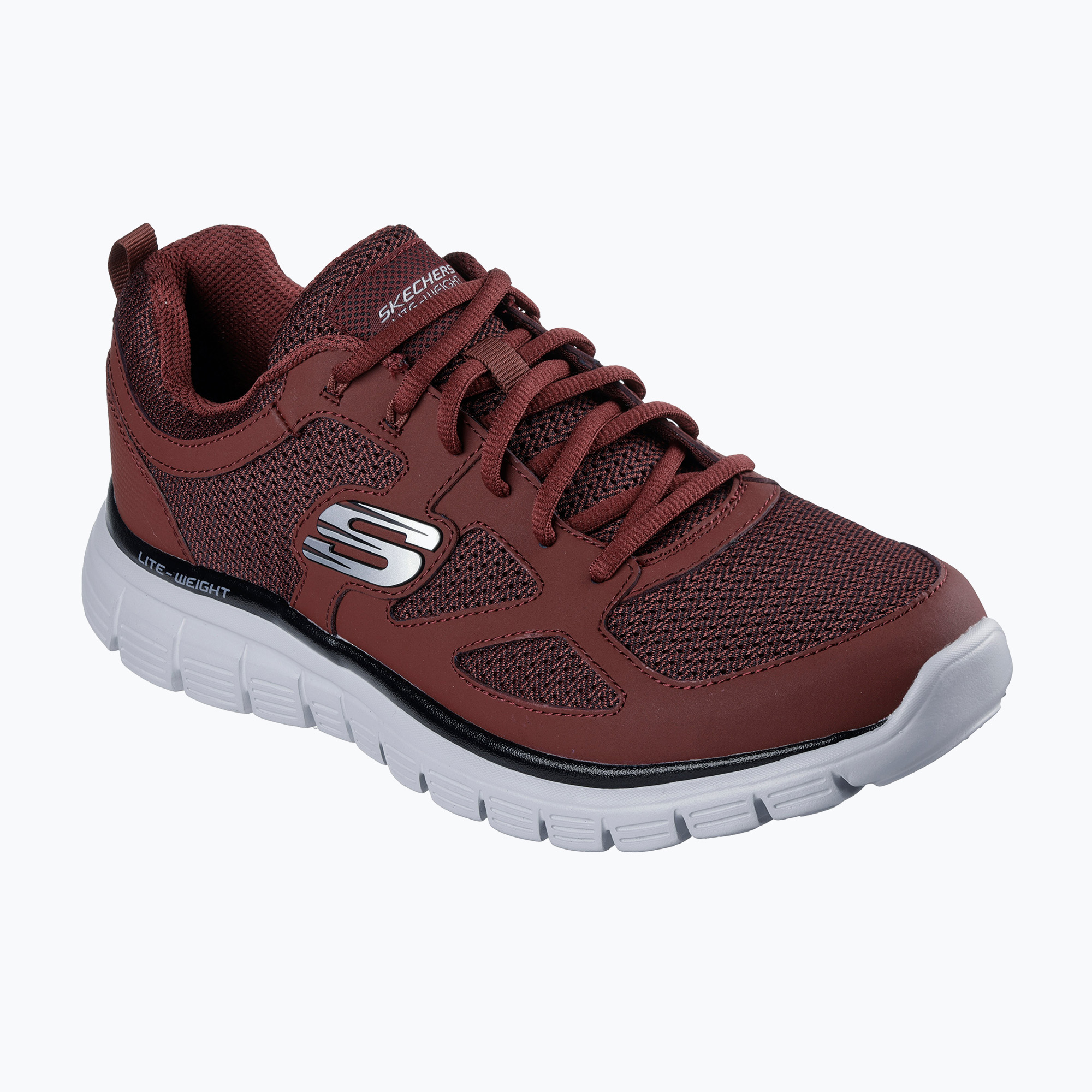 Buty męskie SKECHERS Burns Agoura burgundy 