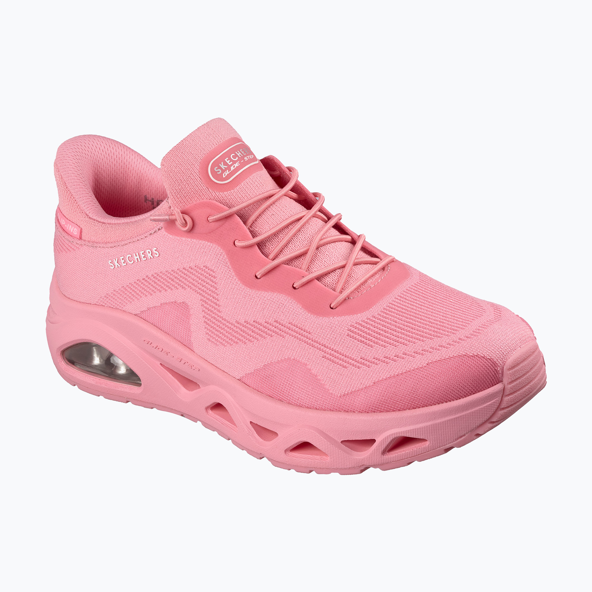 Buty damskie SKECHERS Uno Glide-Step Air Gliders pink 